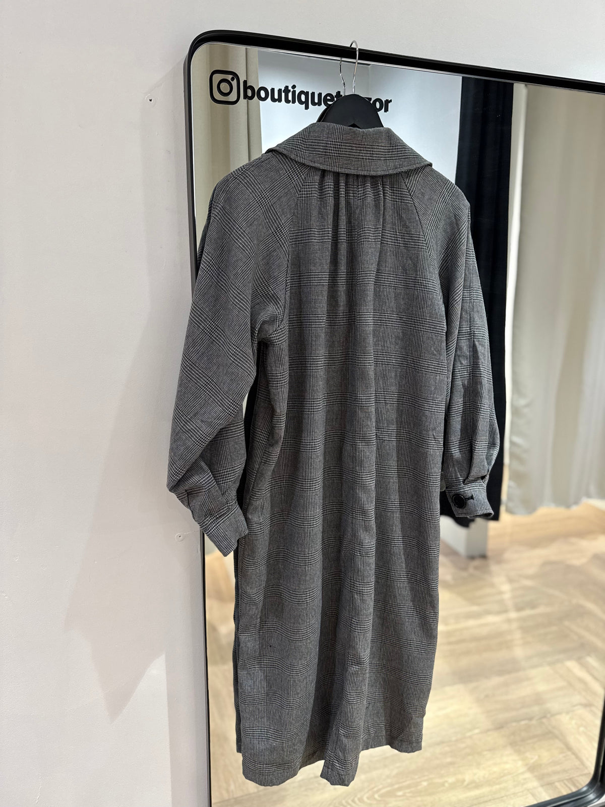 Trench à carreaux XS