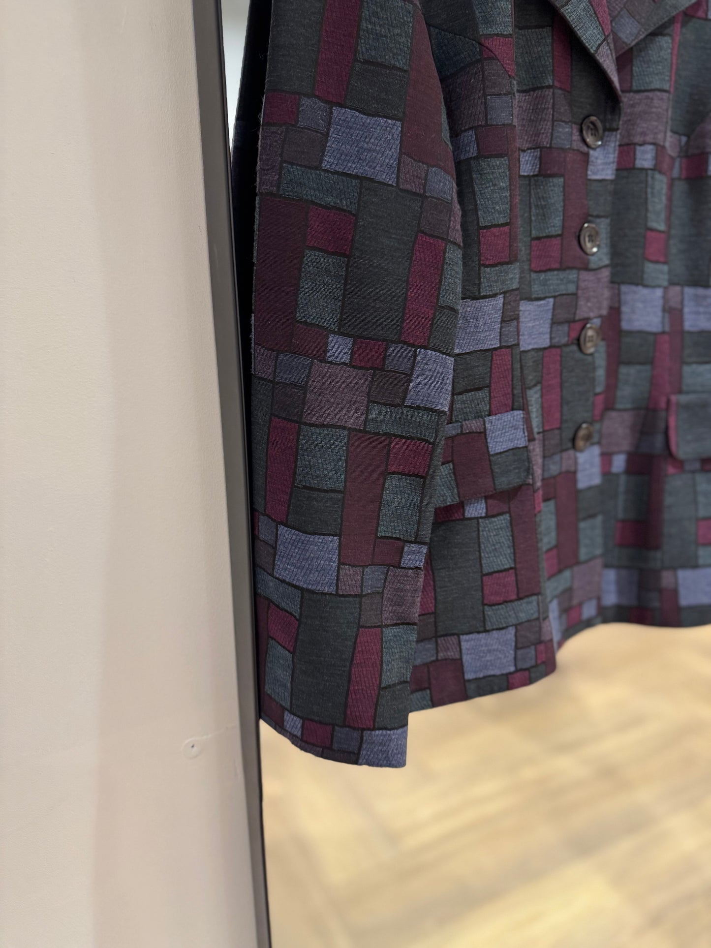 Blazer vintage à motifs S