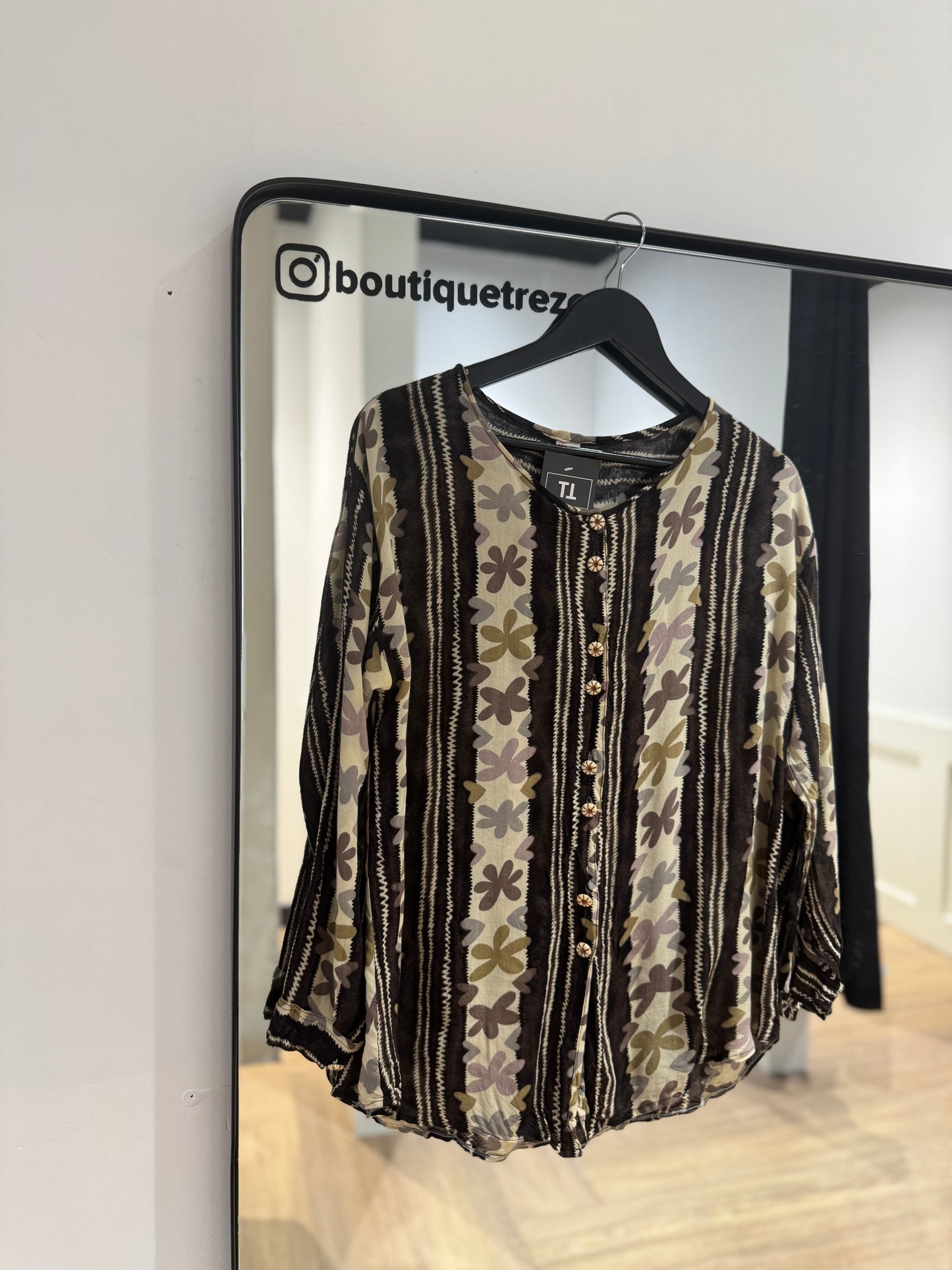 Blouse à motifs L