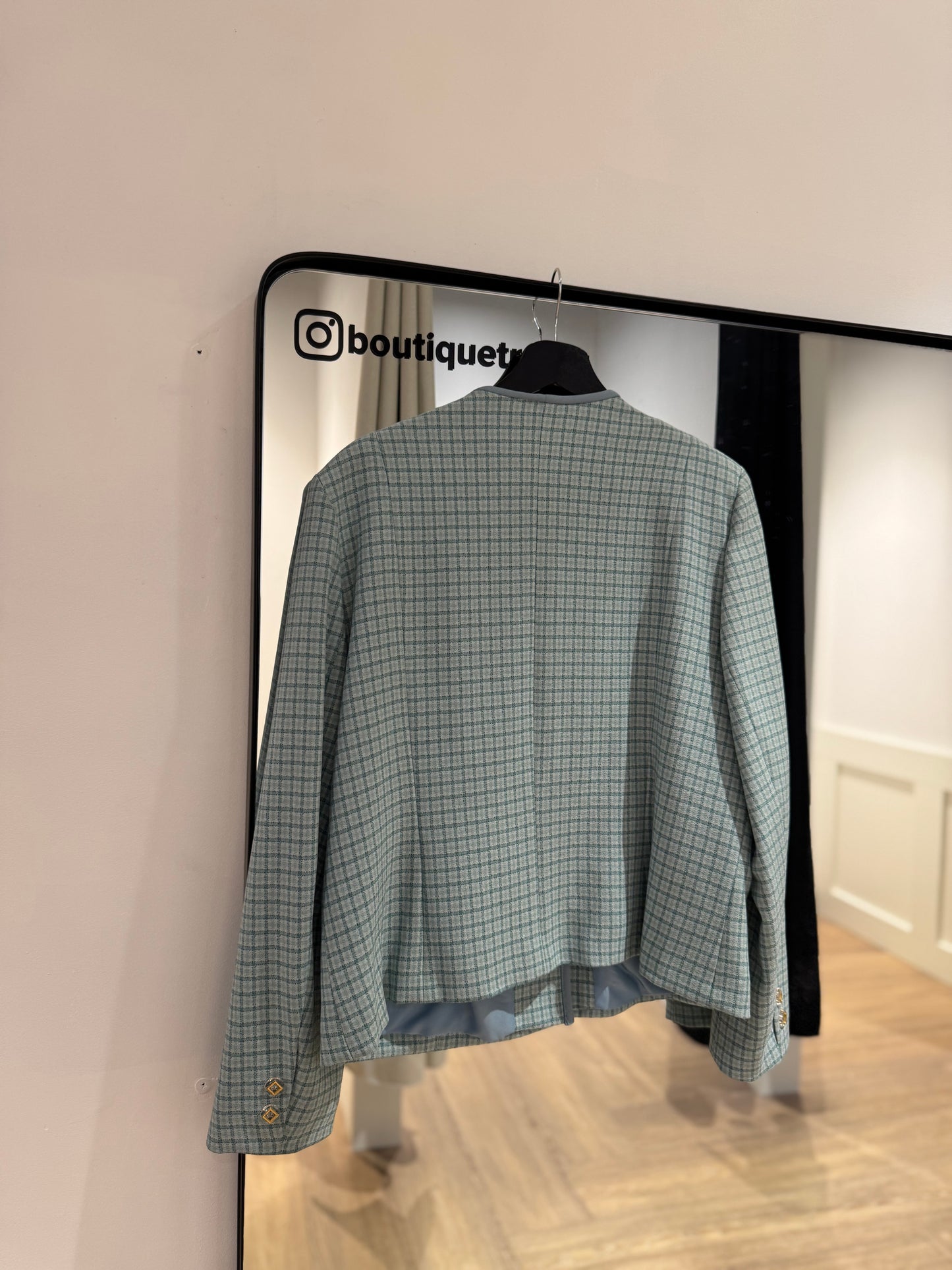 Blazer à carreaux XL