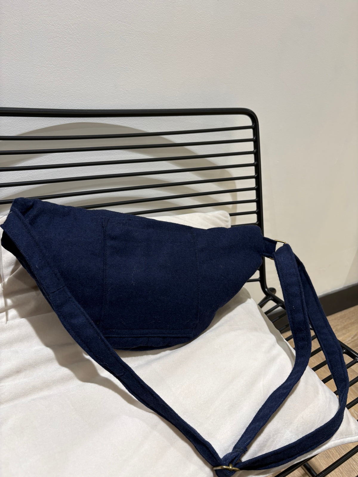Sac banane bleu marine
