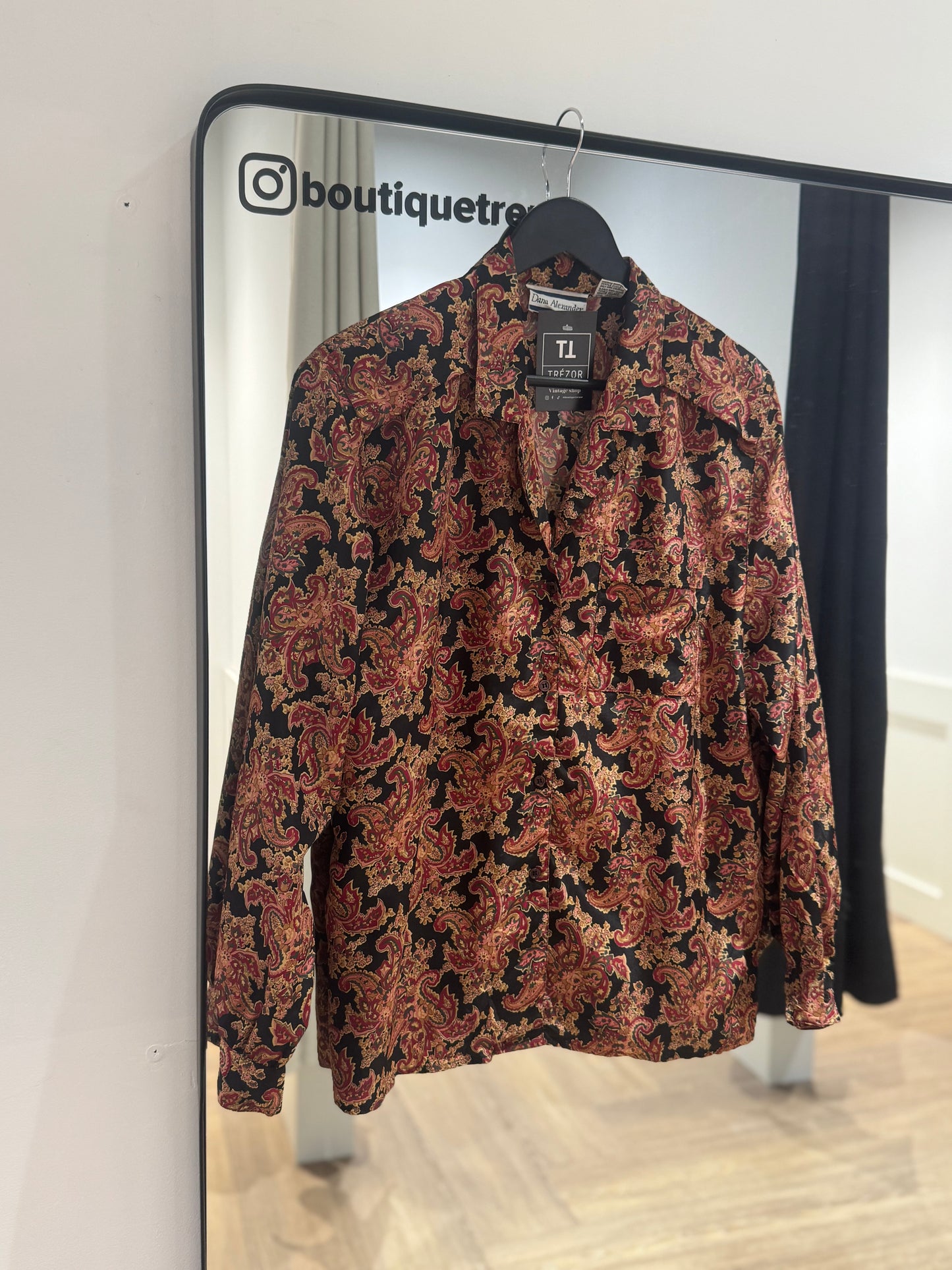 Blouse à motifs XL