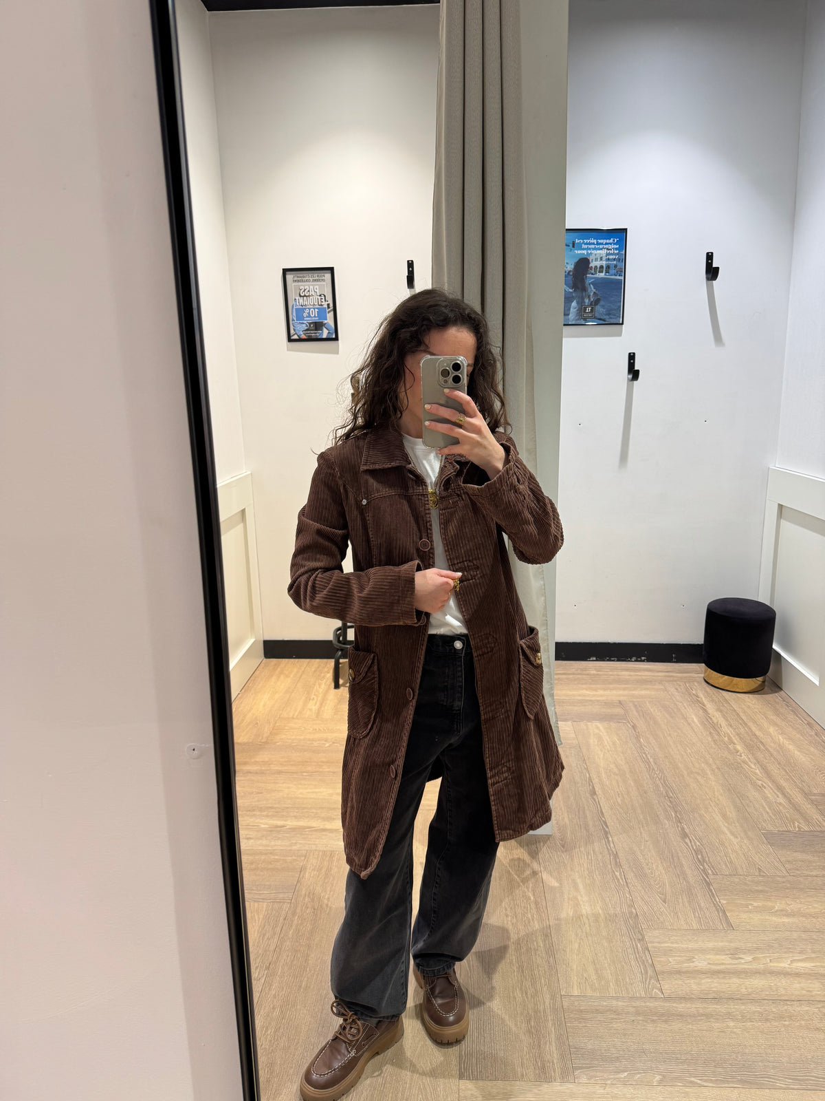 Manteau en velours S