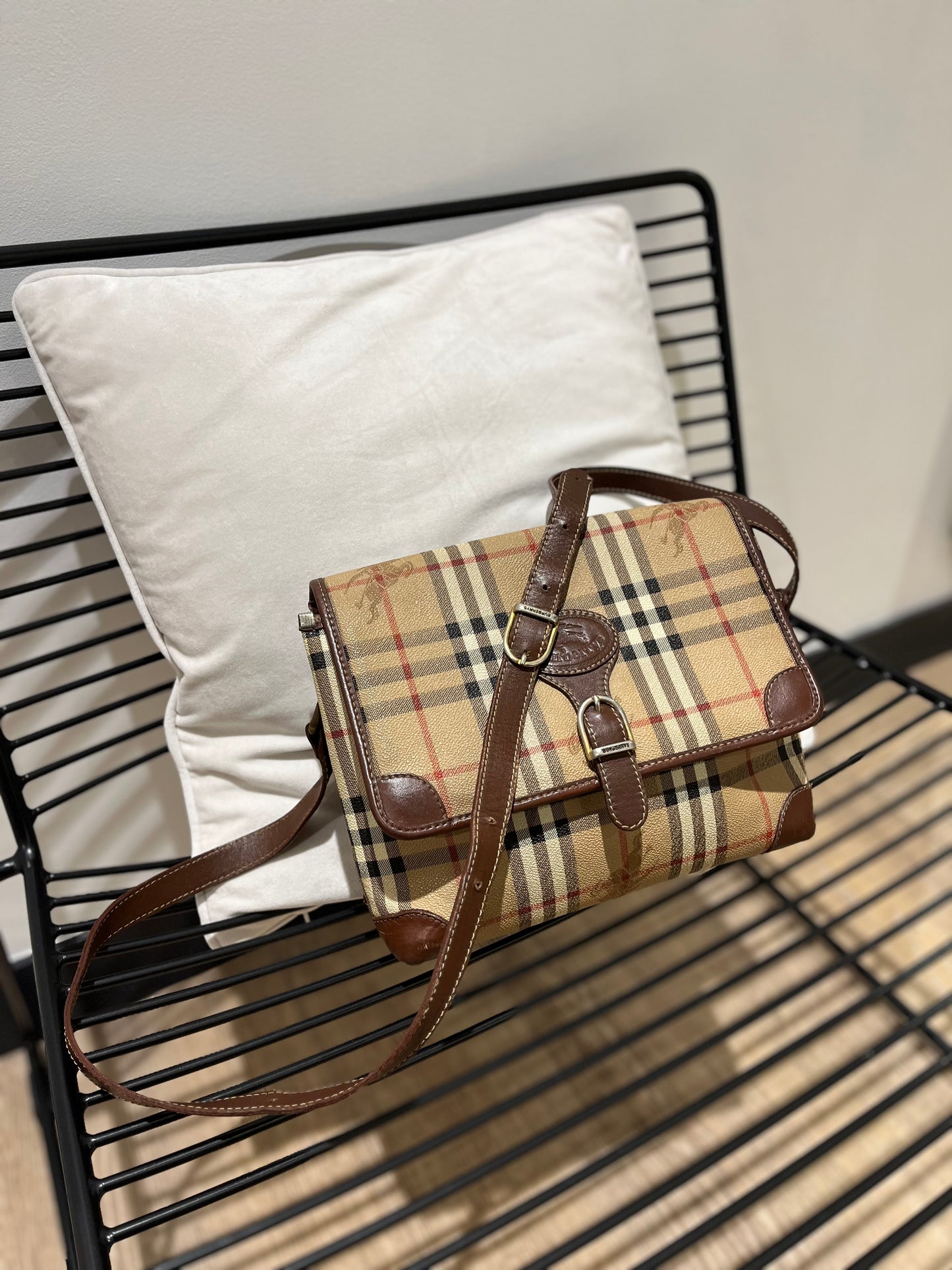 Sac bandoulière Burberry vintage