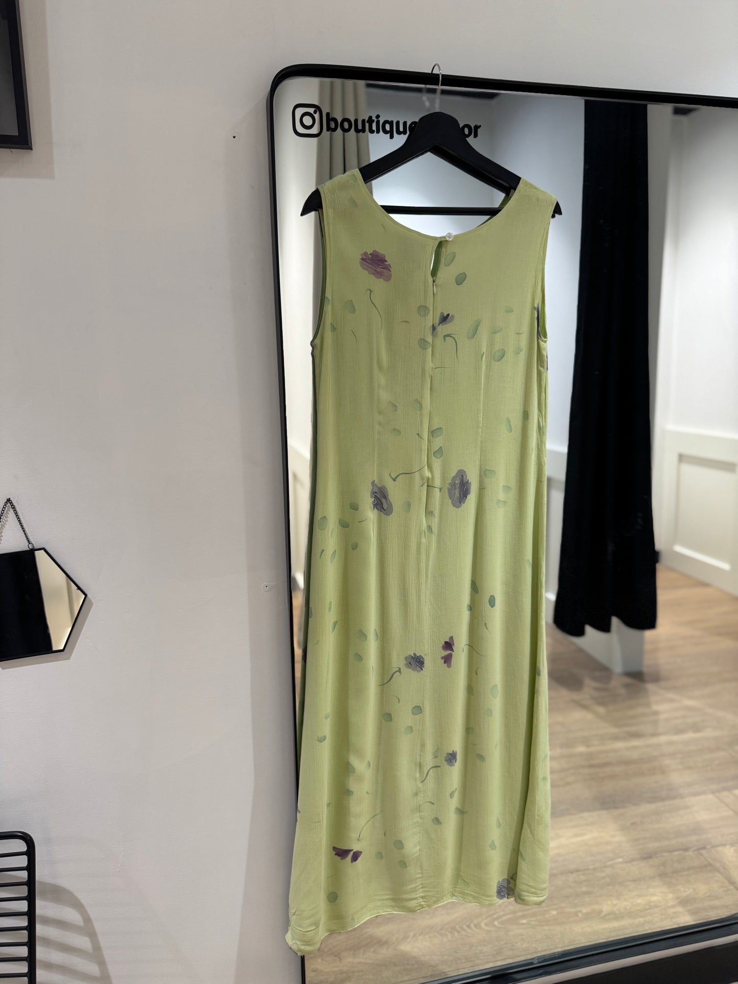 Robe longue à fleurs S/M