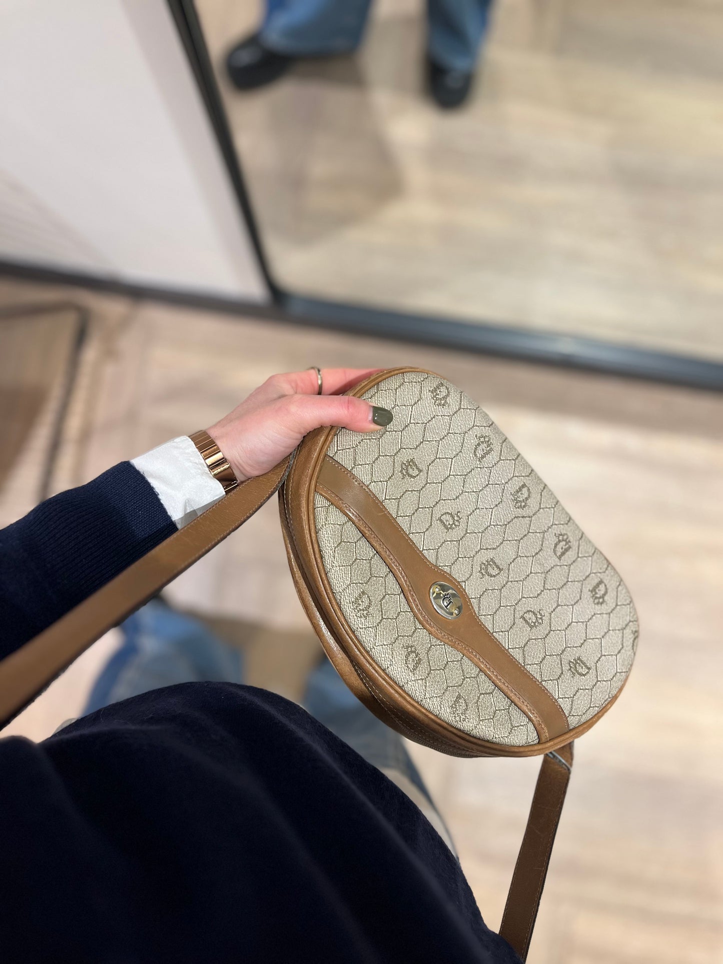 Sac vintage Dior bandoulière