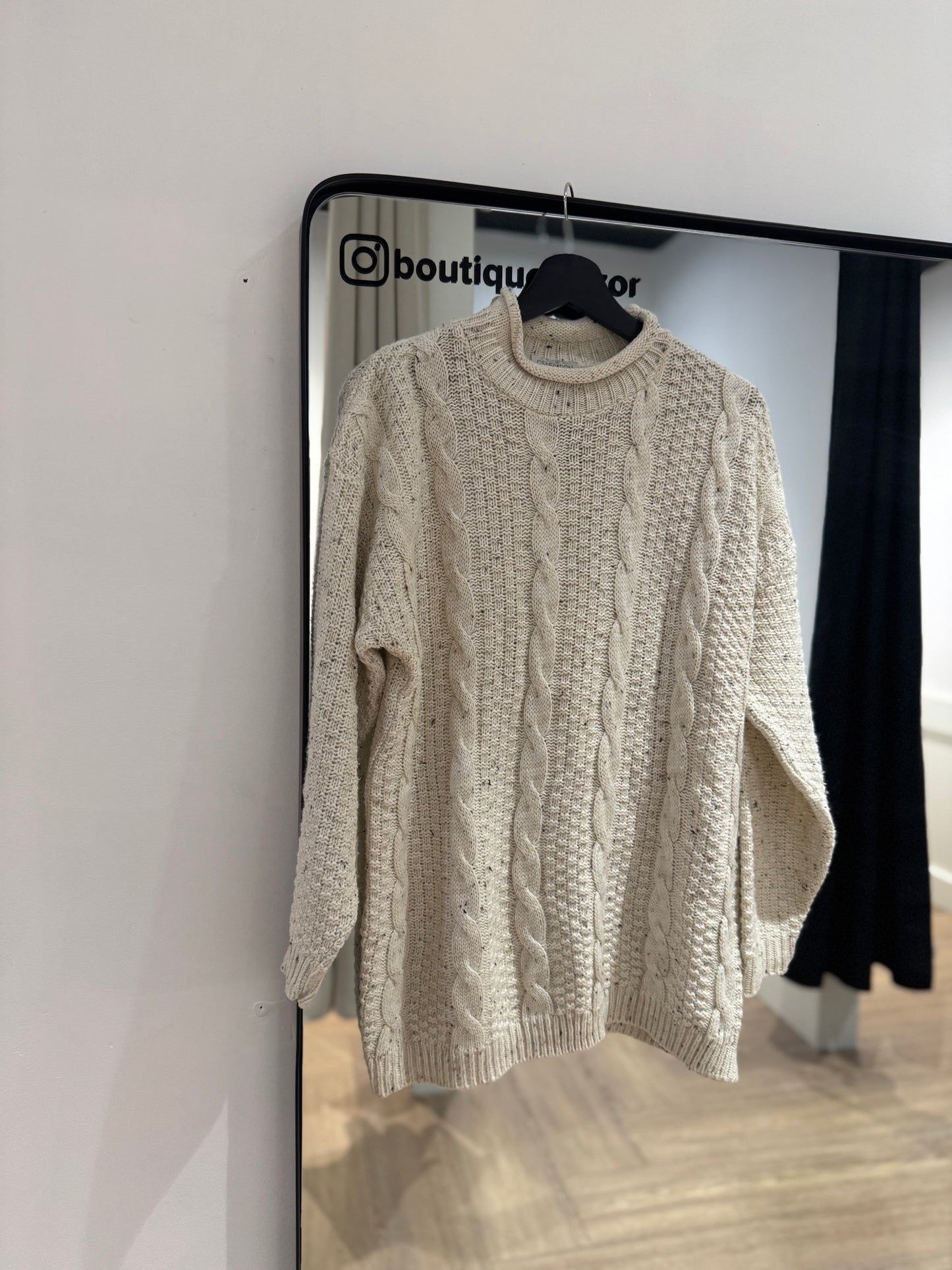 Pull d’hiver vintage L