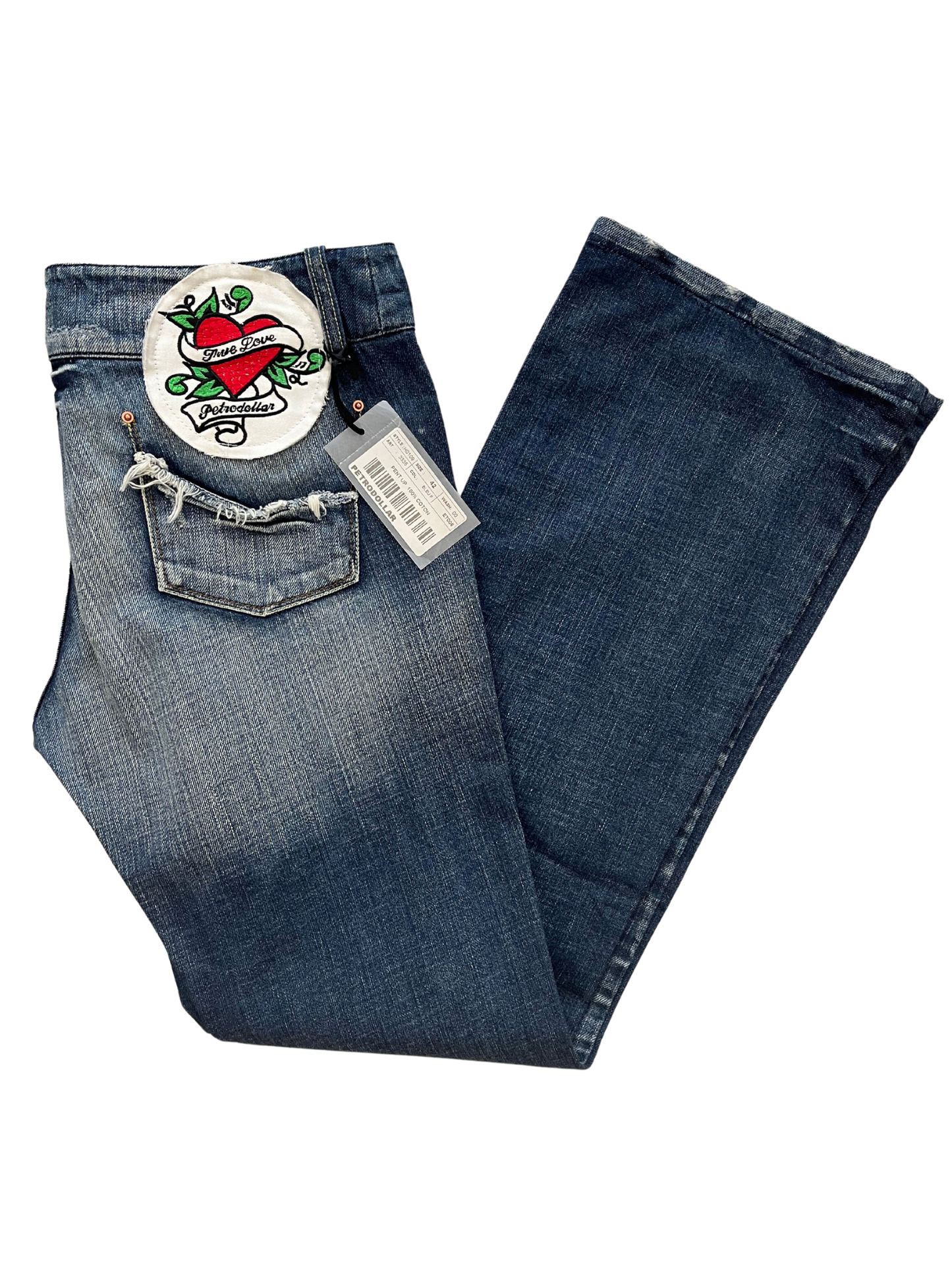 Jean Petrodollar taille basse 40