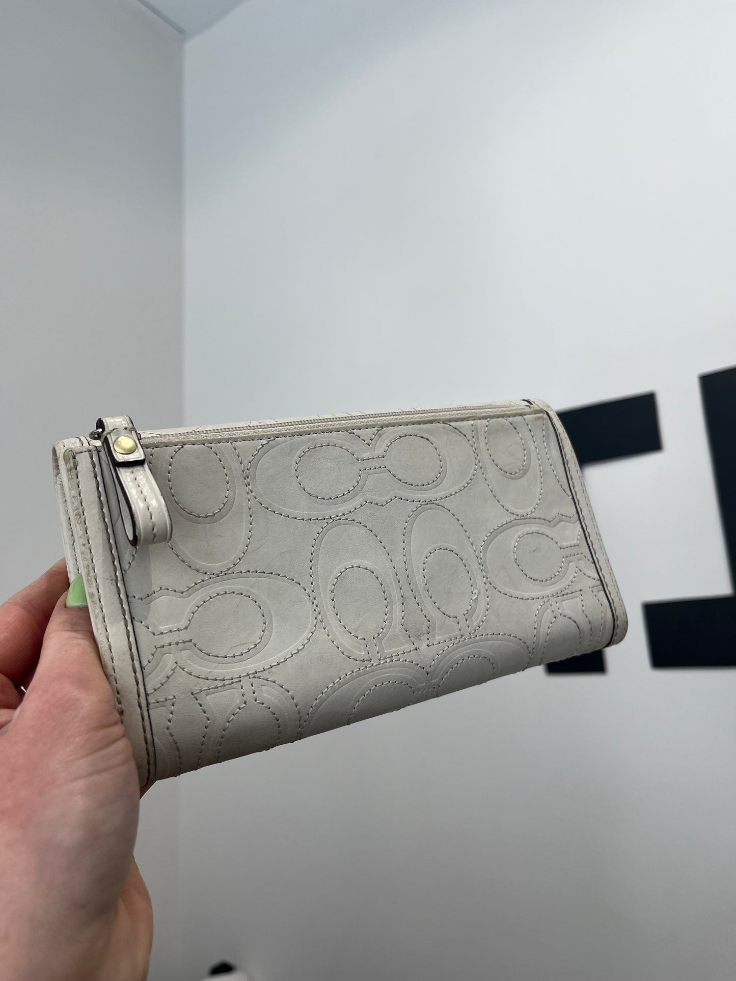 Portefeuille en cuir « Coach »