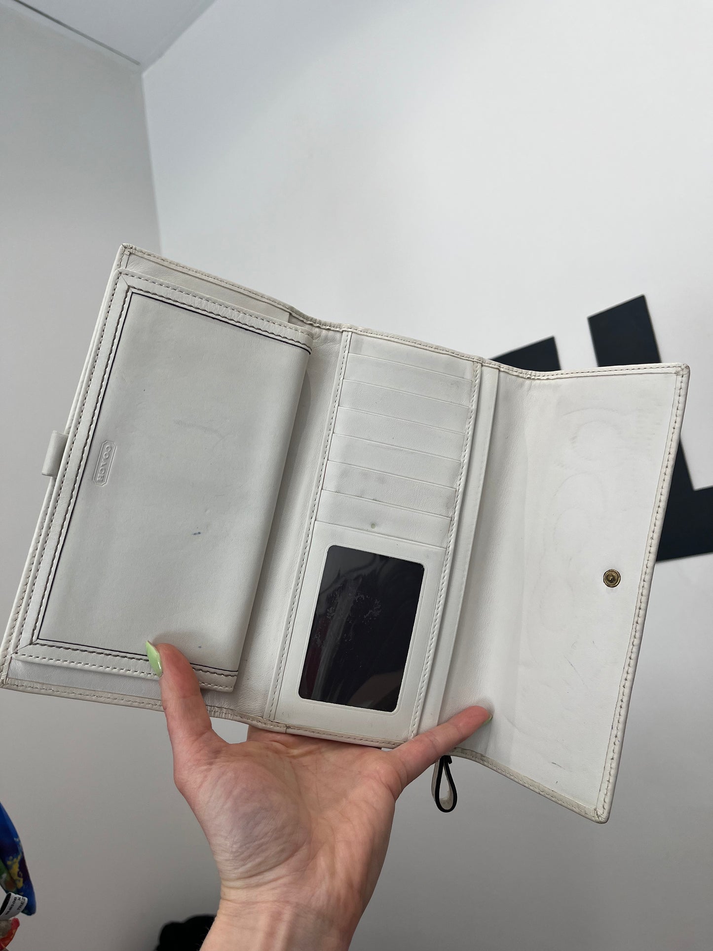 Portefeuille en cuir « Coach »