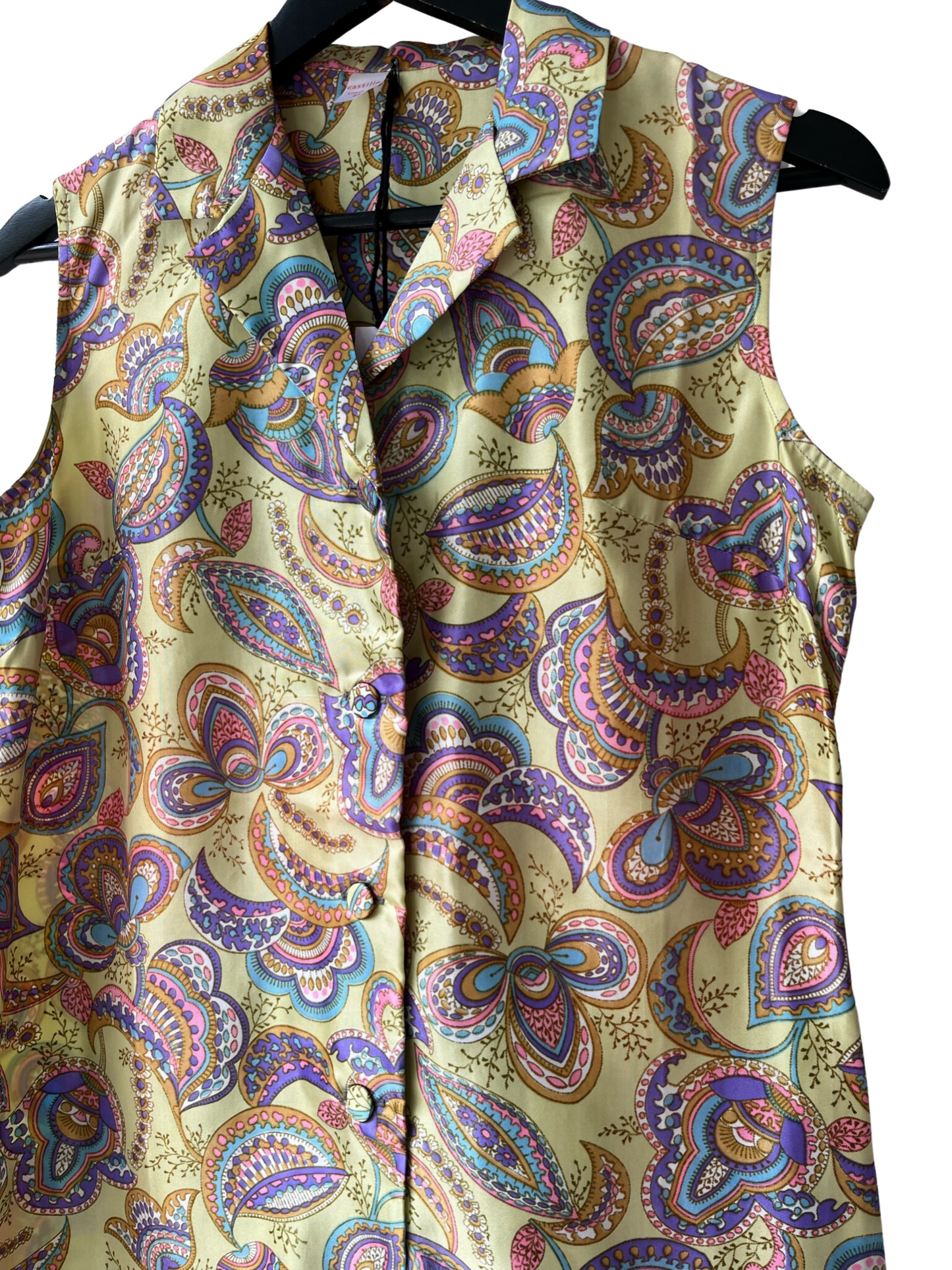 Robe satinée vintage M/L