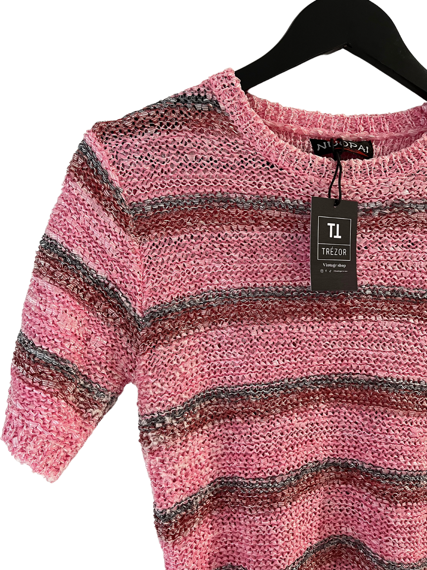 Top vintage en maille M