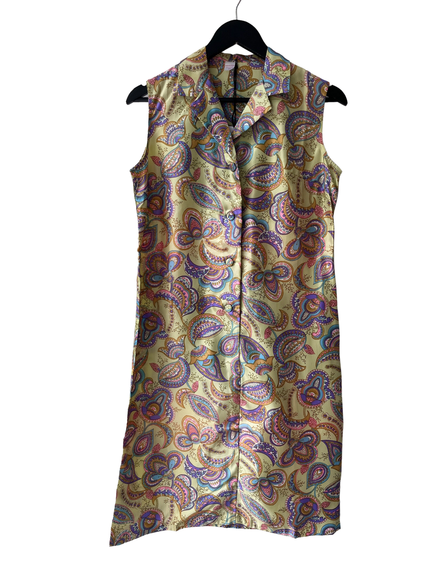 Robe satinée vintage M/L