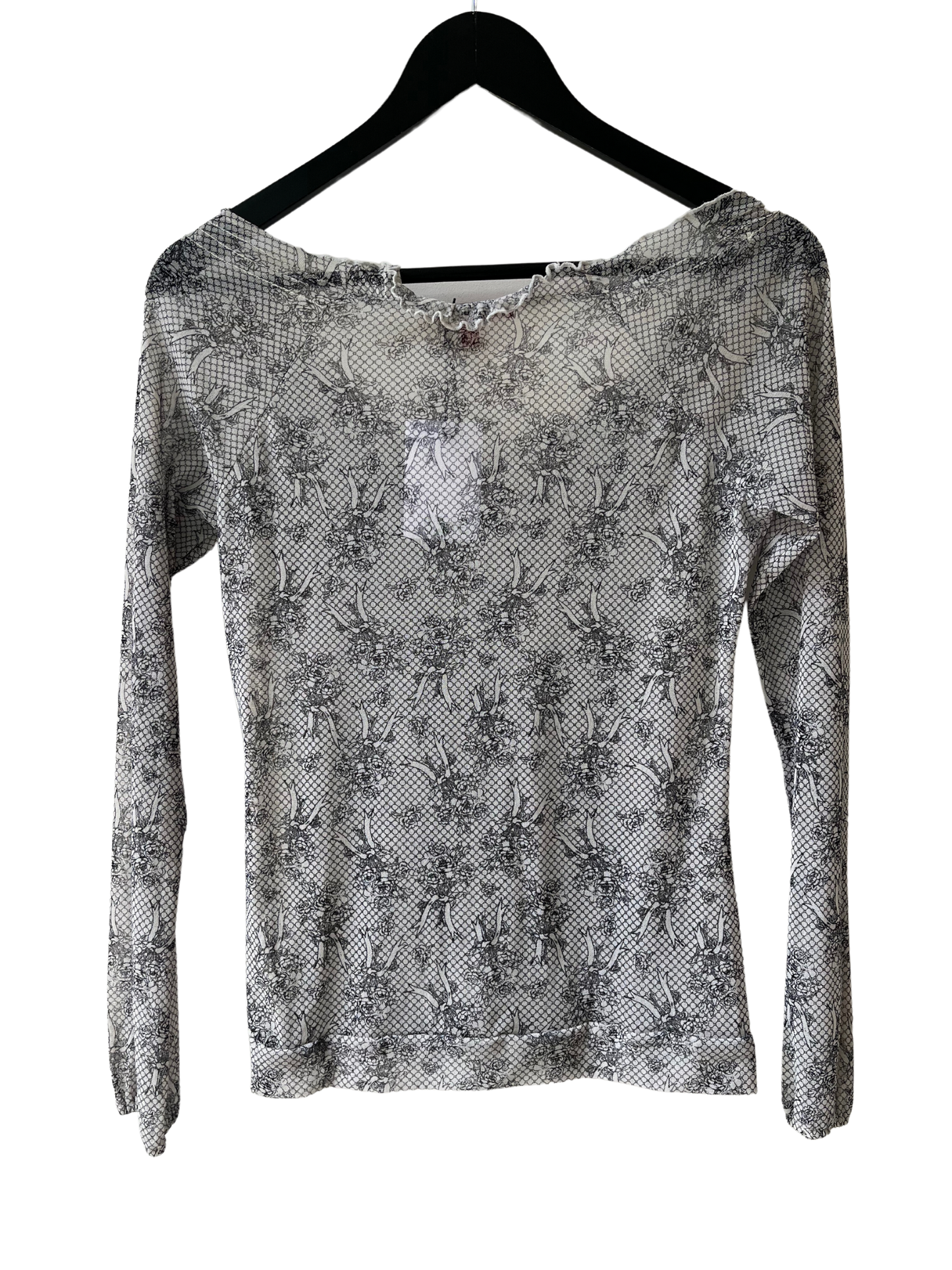 Top en mesh M