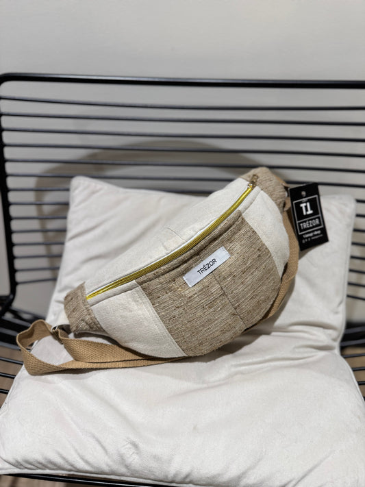 Sac banane upcyclé fait main