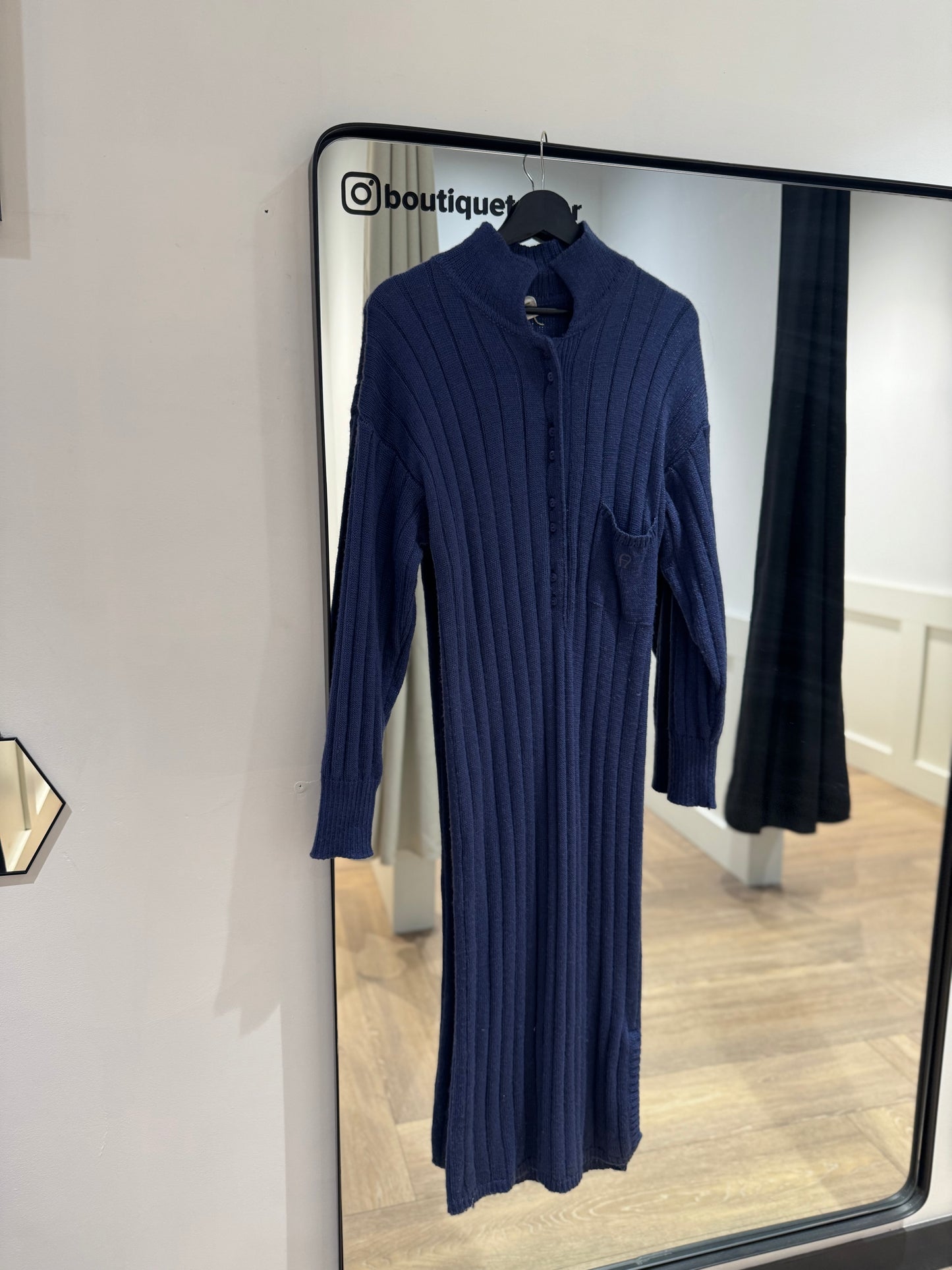 Robe longue en maille L