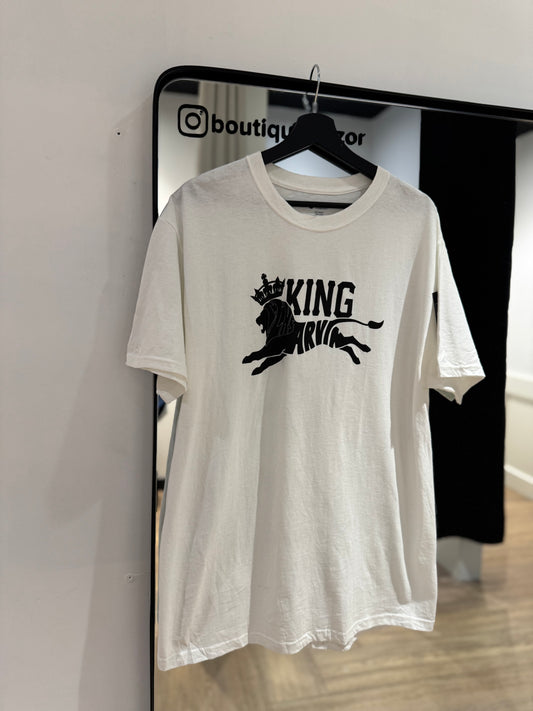 Tee-shirt King blanc L