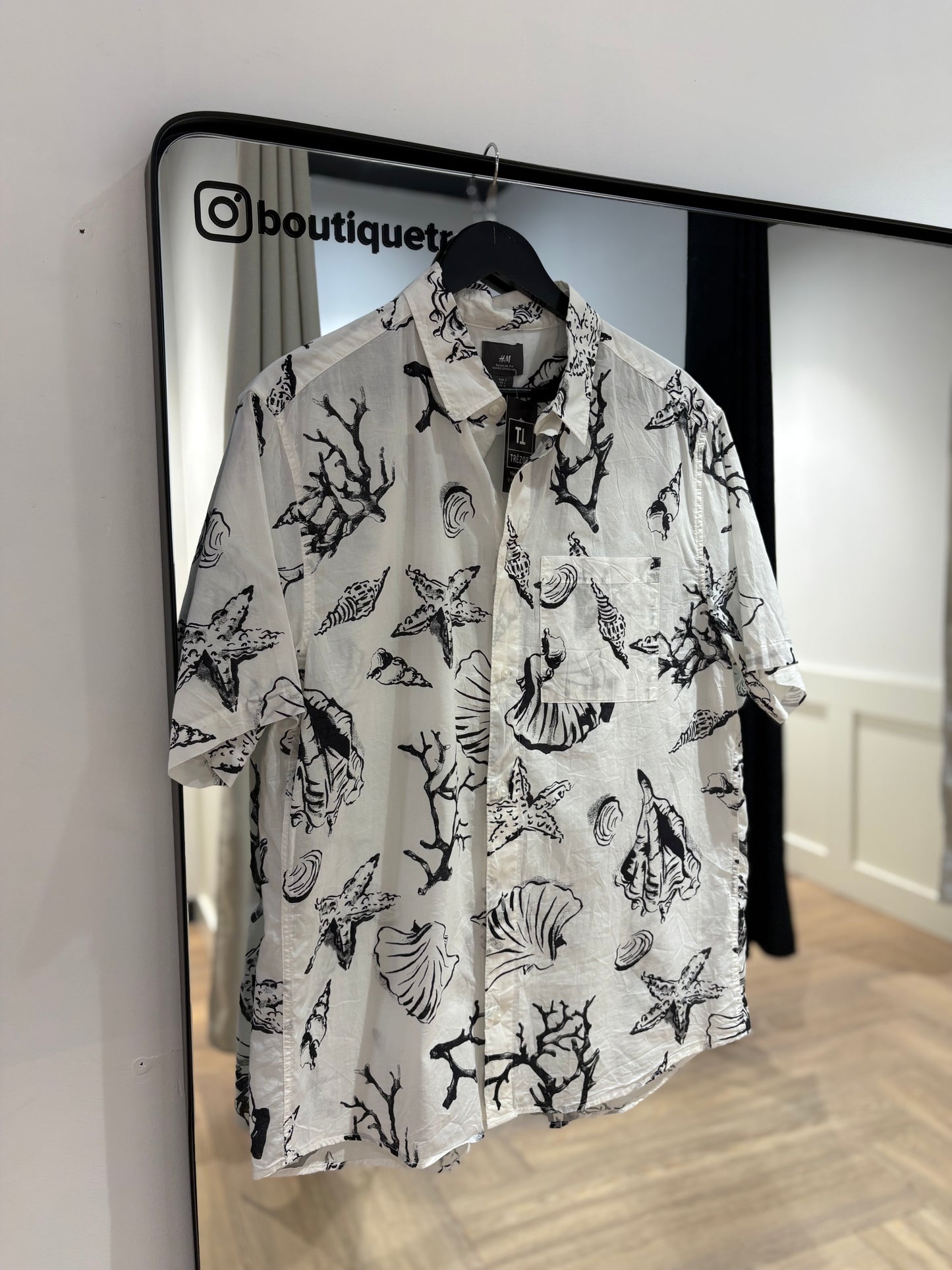 Chemise d’été homme à motifs M