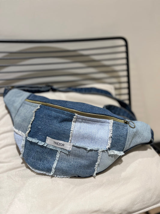 Sac banane Trézor en jean