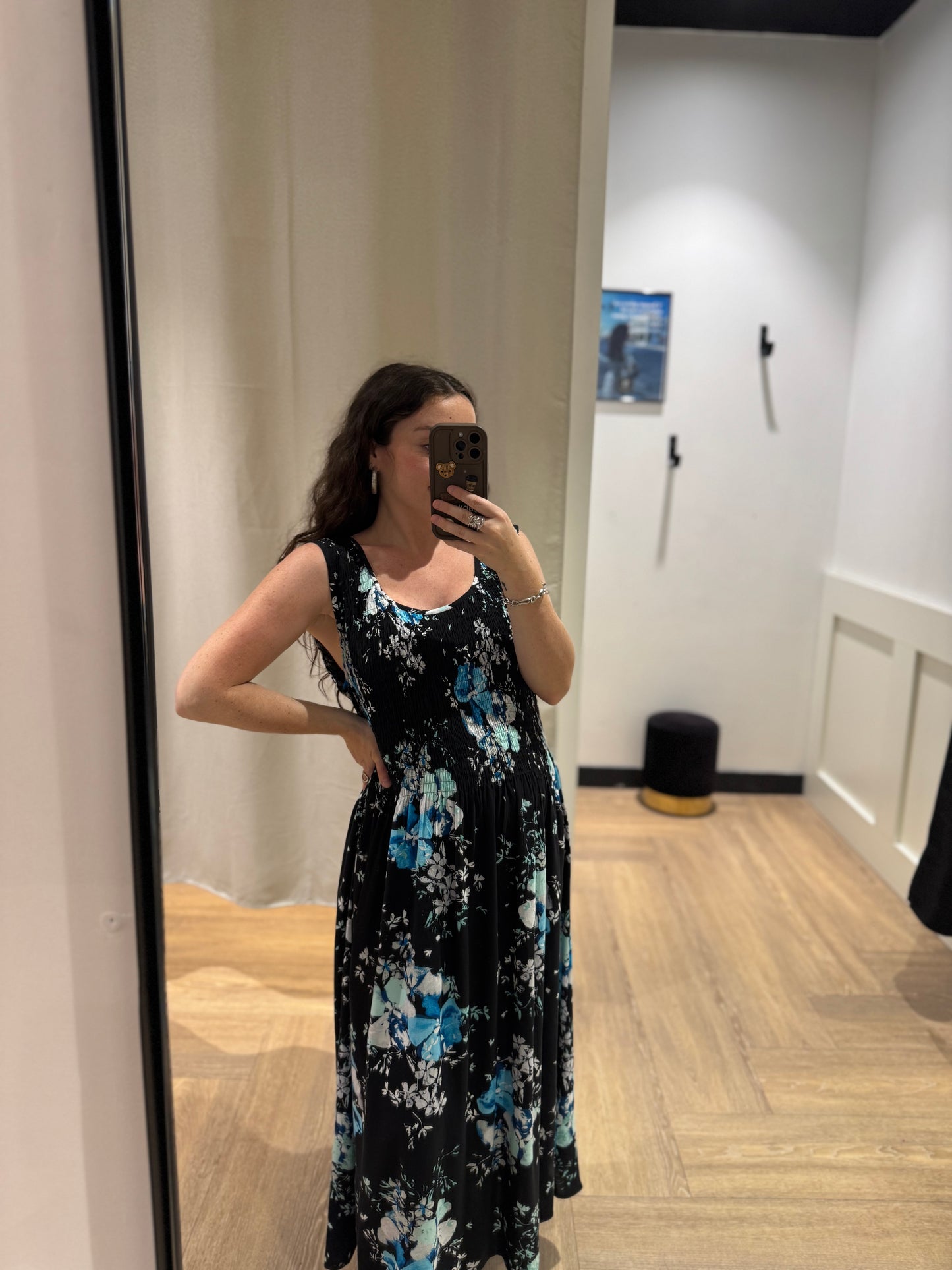 Robe longue d’été à motifs XL