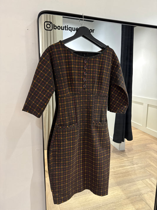 Robe à carreaux M