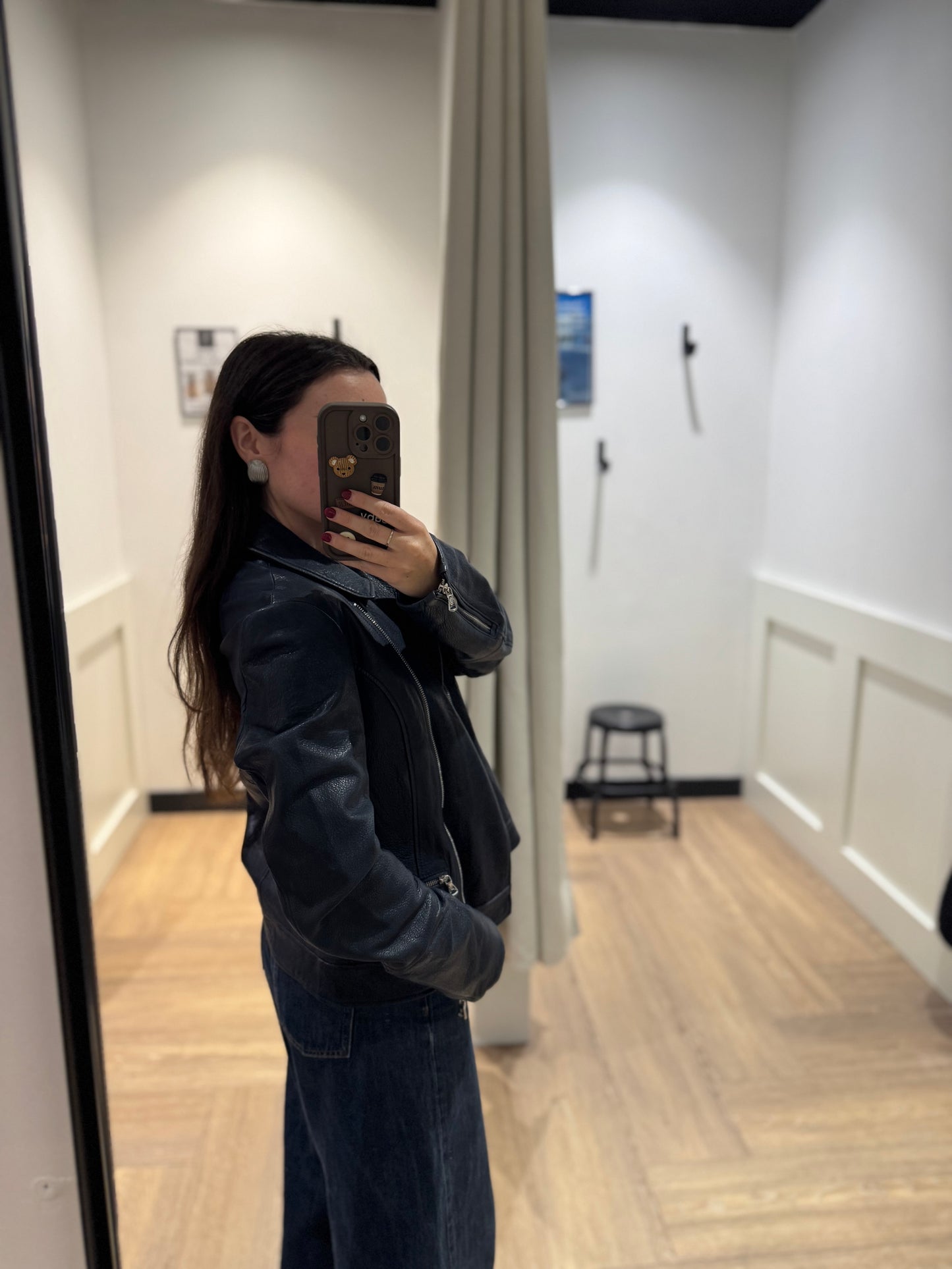 Perfecto noir en cuir M