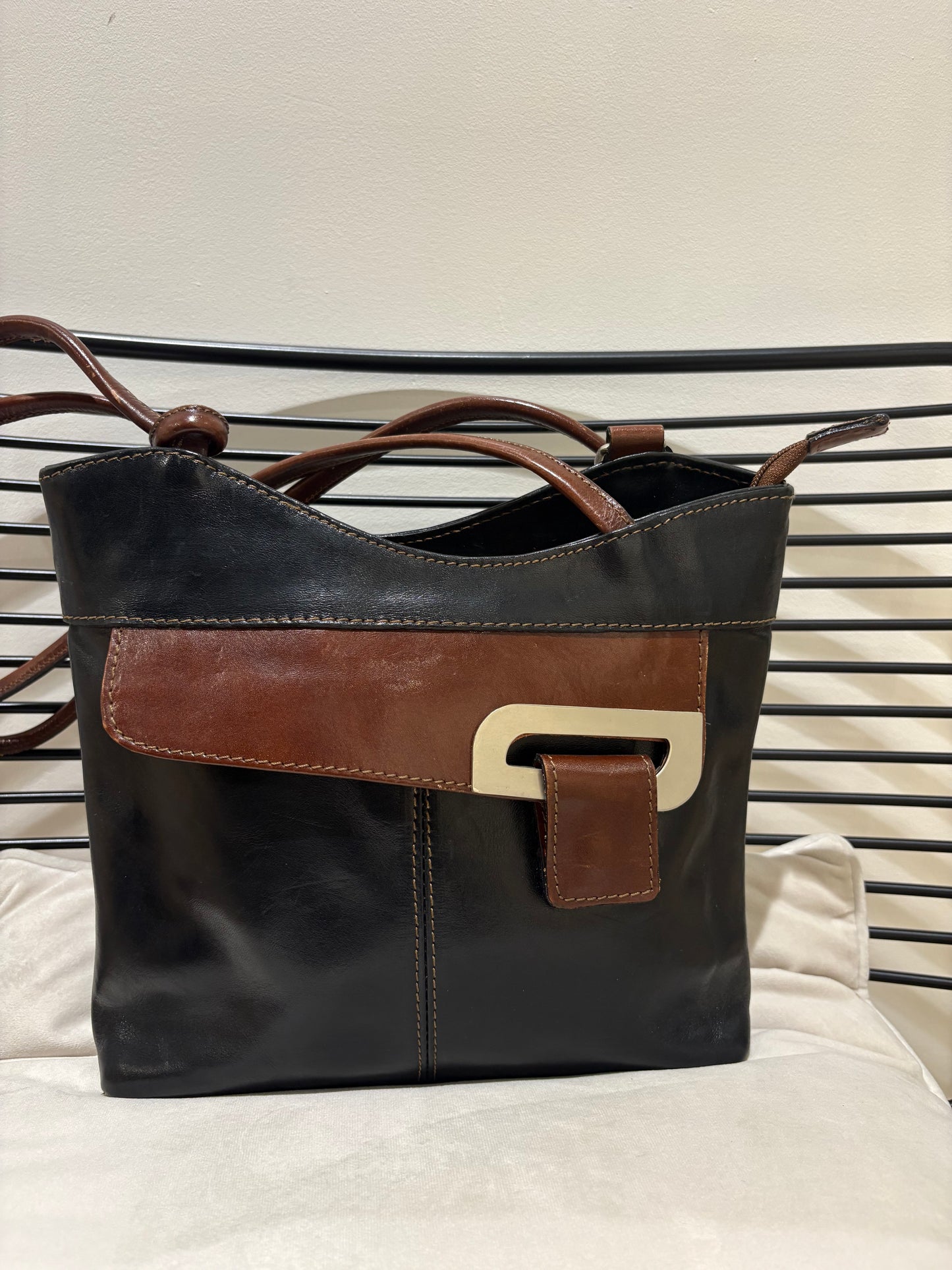Sac à main vintage en cuir