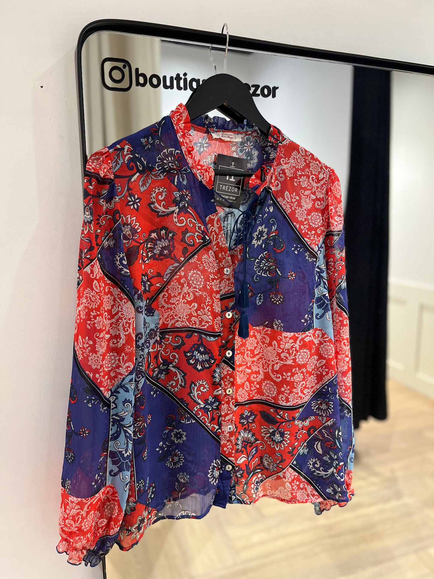 Blouse à motifs XL