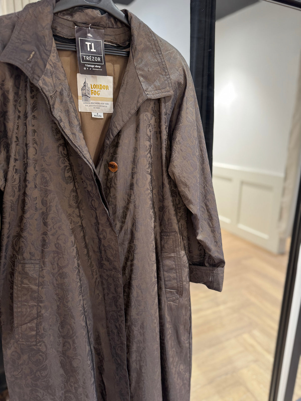 Trench London Fog motifs XL