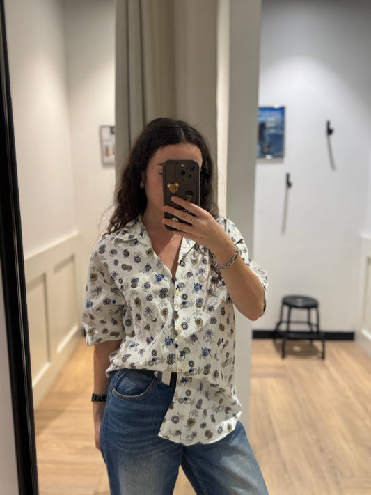 Chemise à fleurs S/M