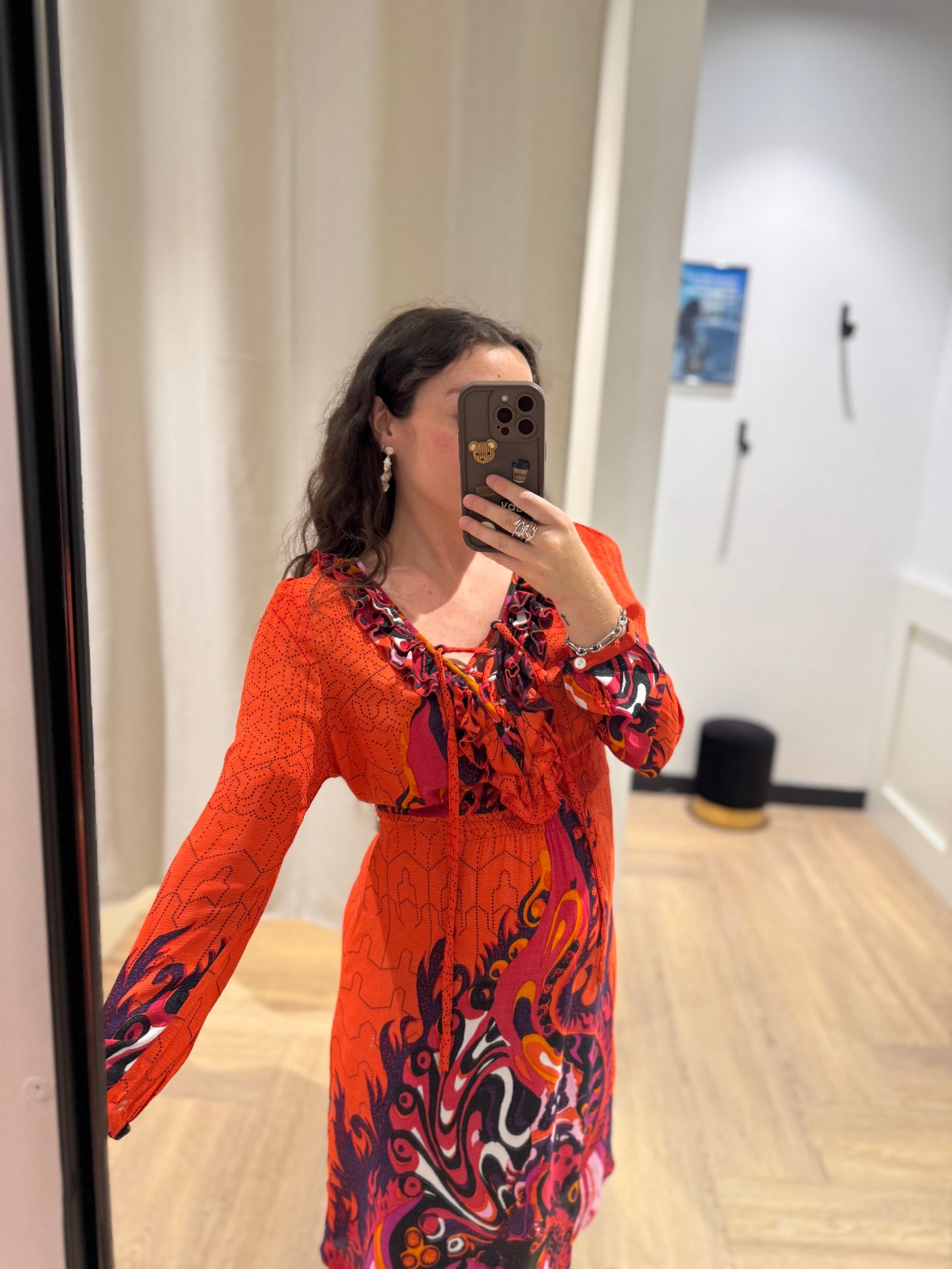 Robe légère à motifs M
