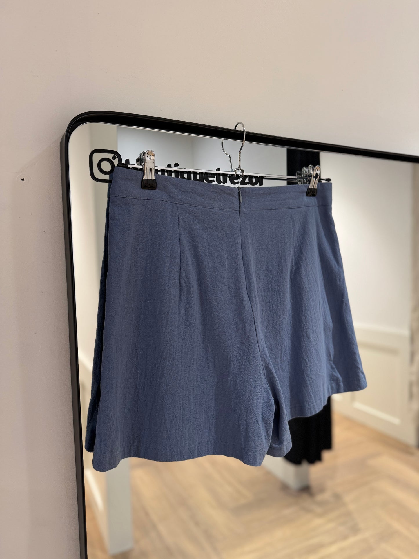 Ensemble vintage crop top et short L