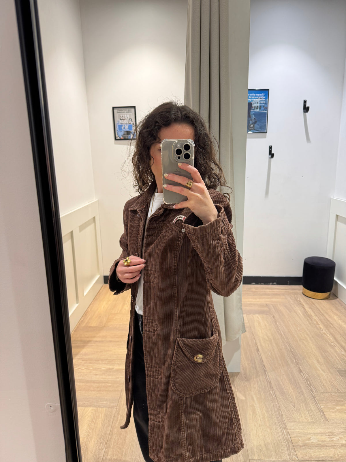 Manteau en velours S