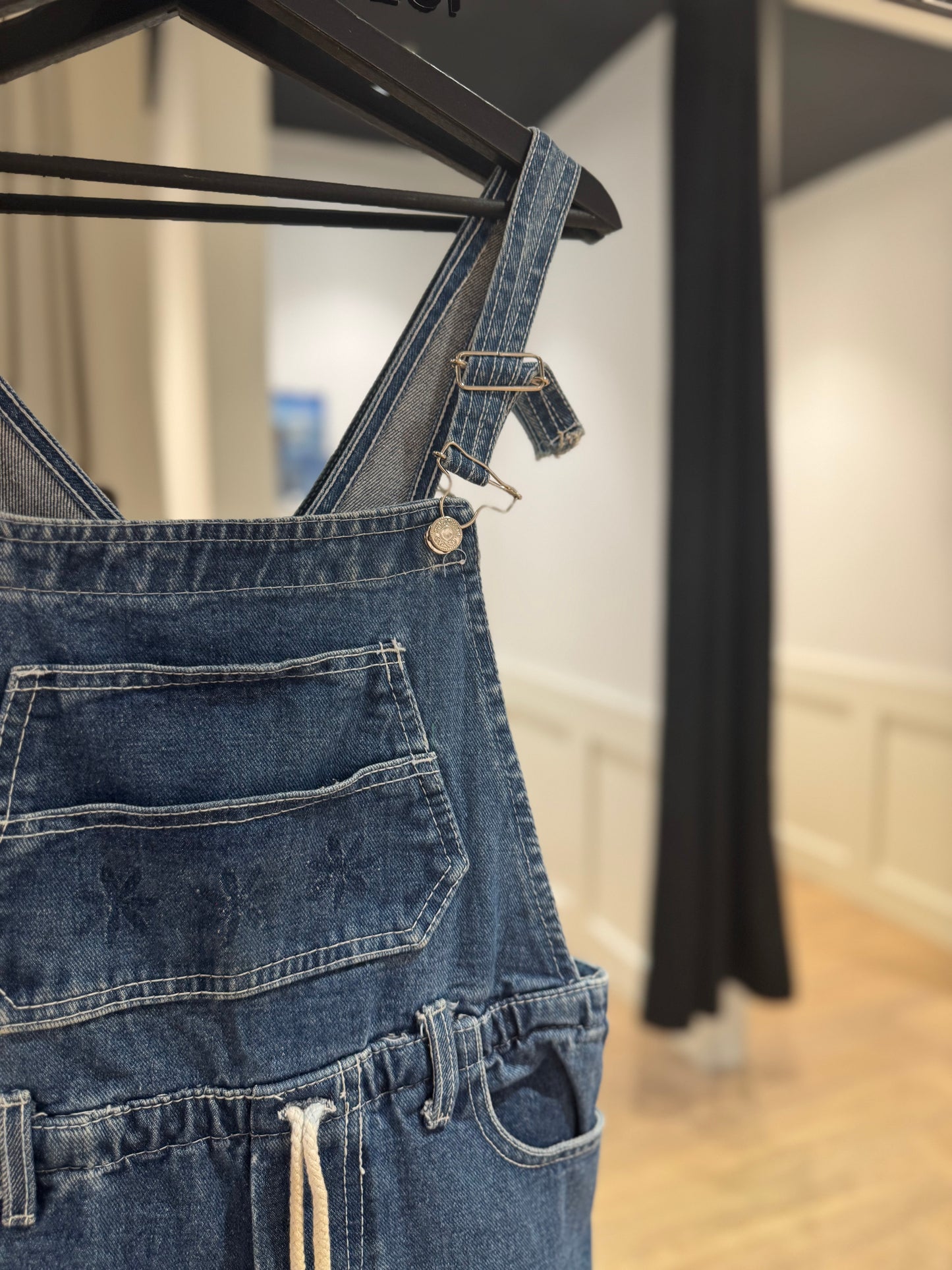 Salopette short en jean M