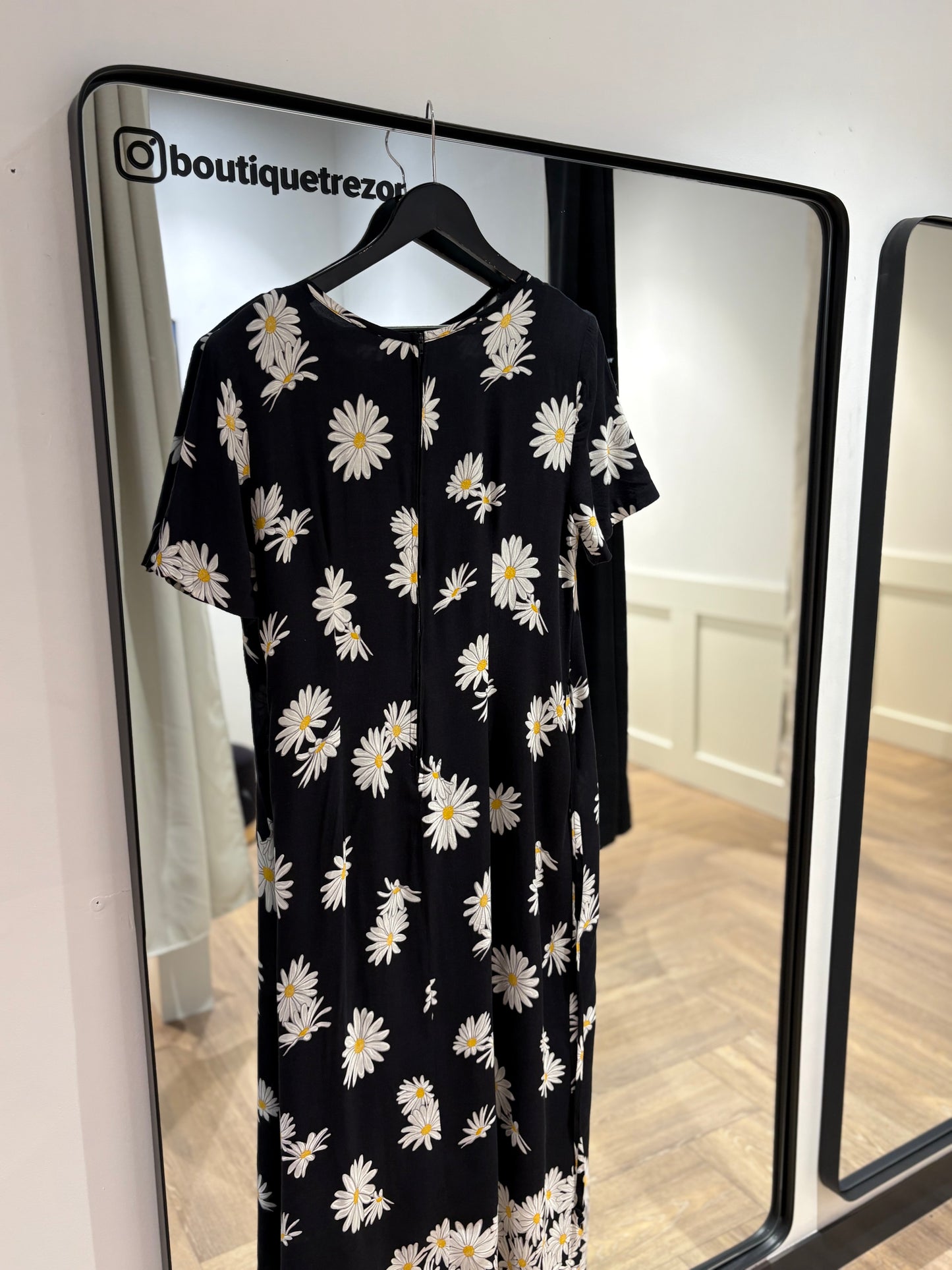 Robe vintage à fleurs L