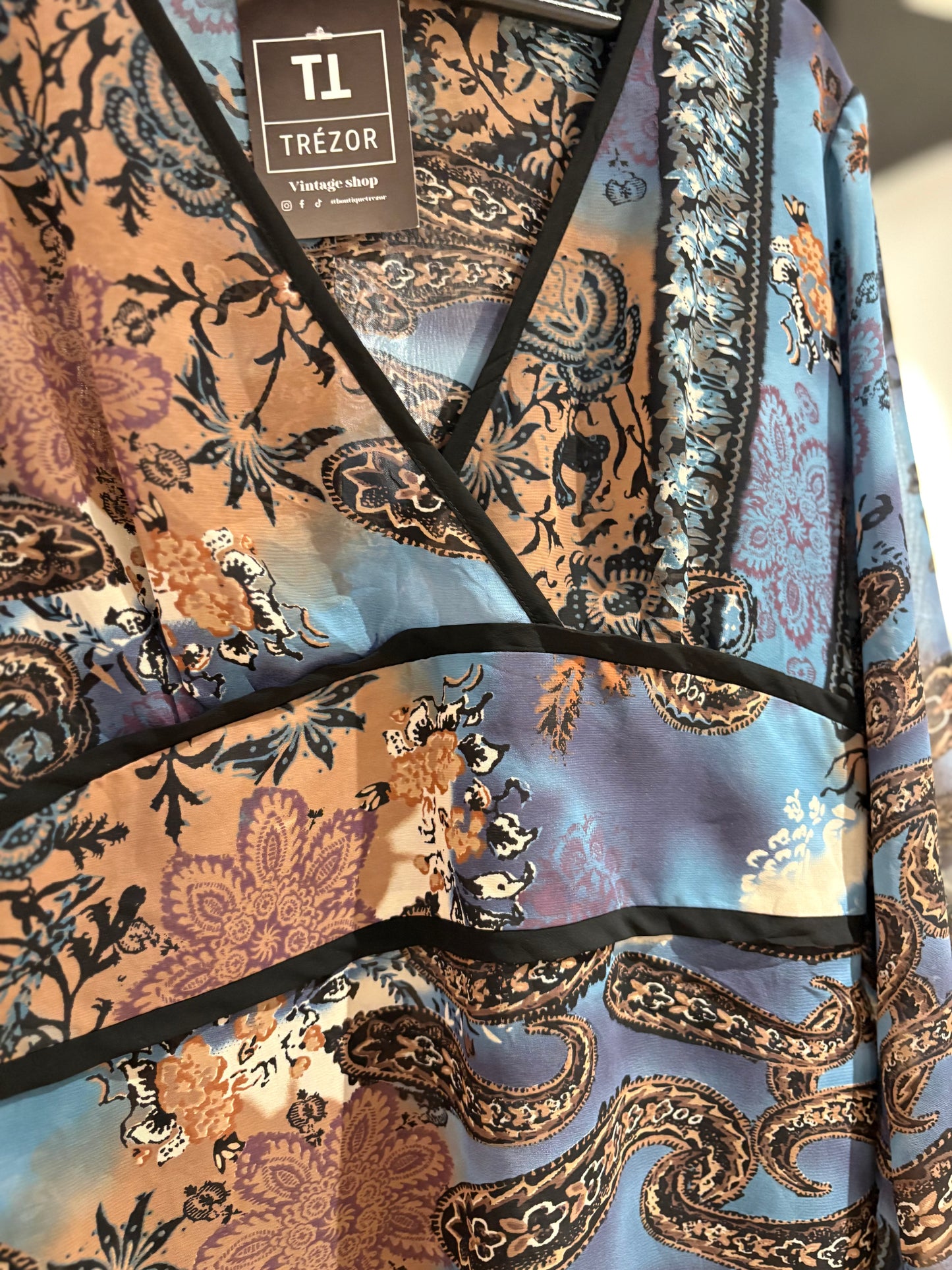 Blouse à motifs L