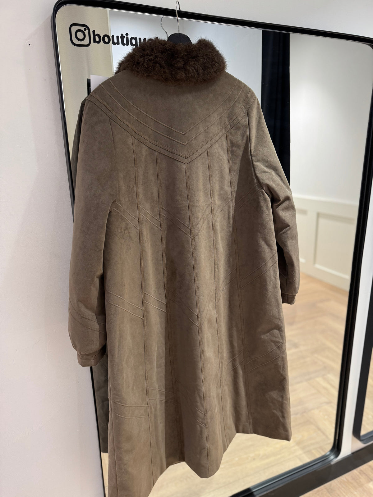 Manteau d’hiver long vintage L/XL
