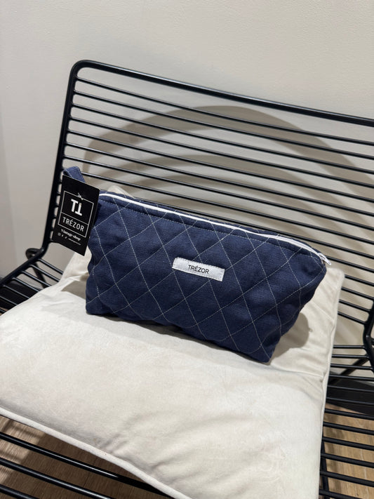 Pochette upcyclée Trézor