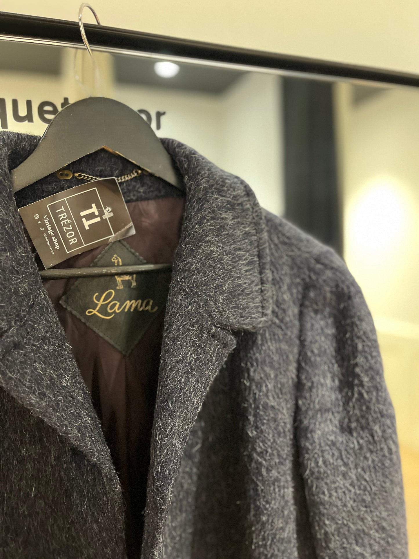 Manteau vintage Lama L