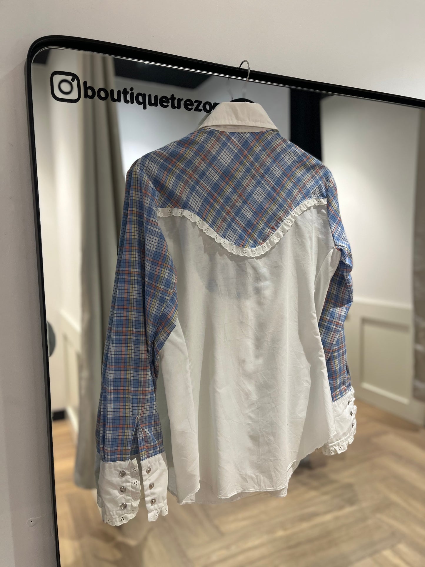 Chemise western vintage S