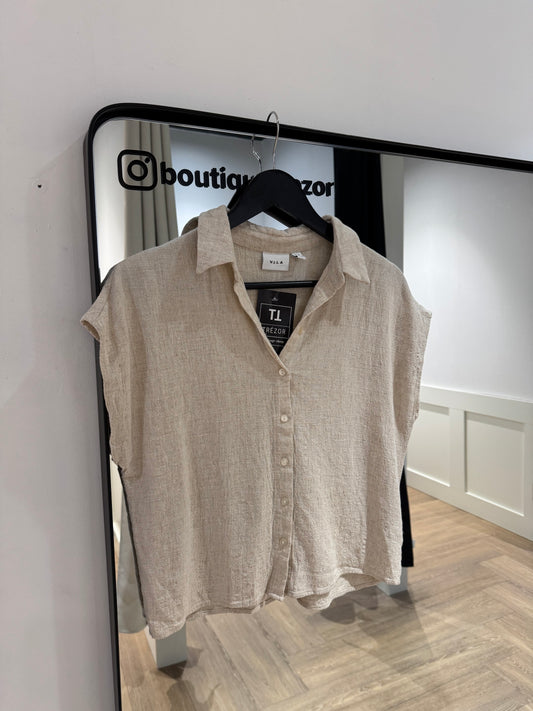 Blouse en lin Vila XS
