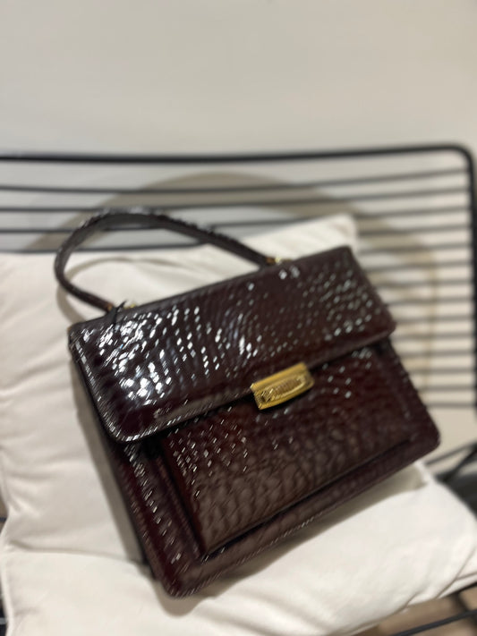Sac vintage croco