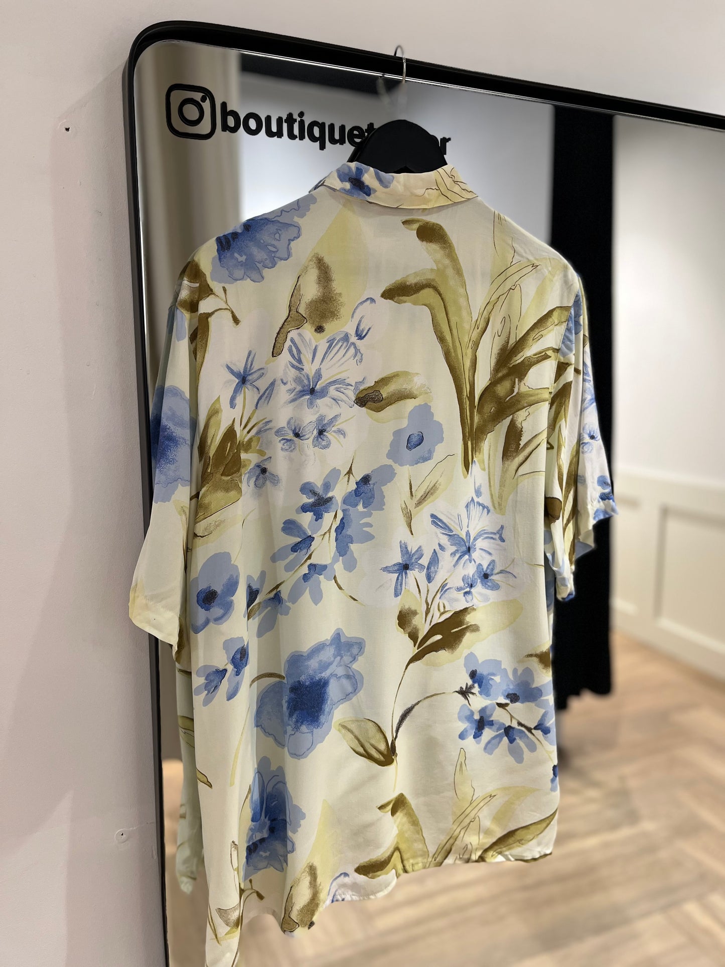 Blouse à fleurs 2XL