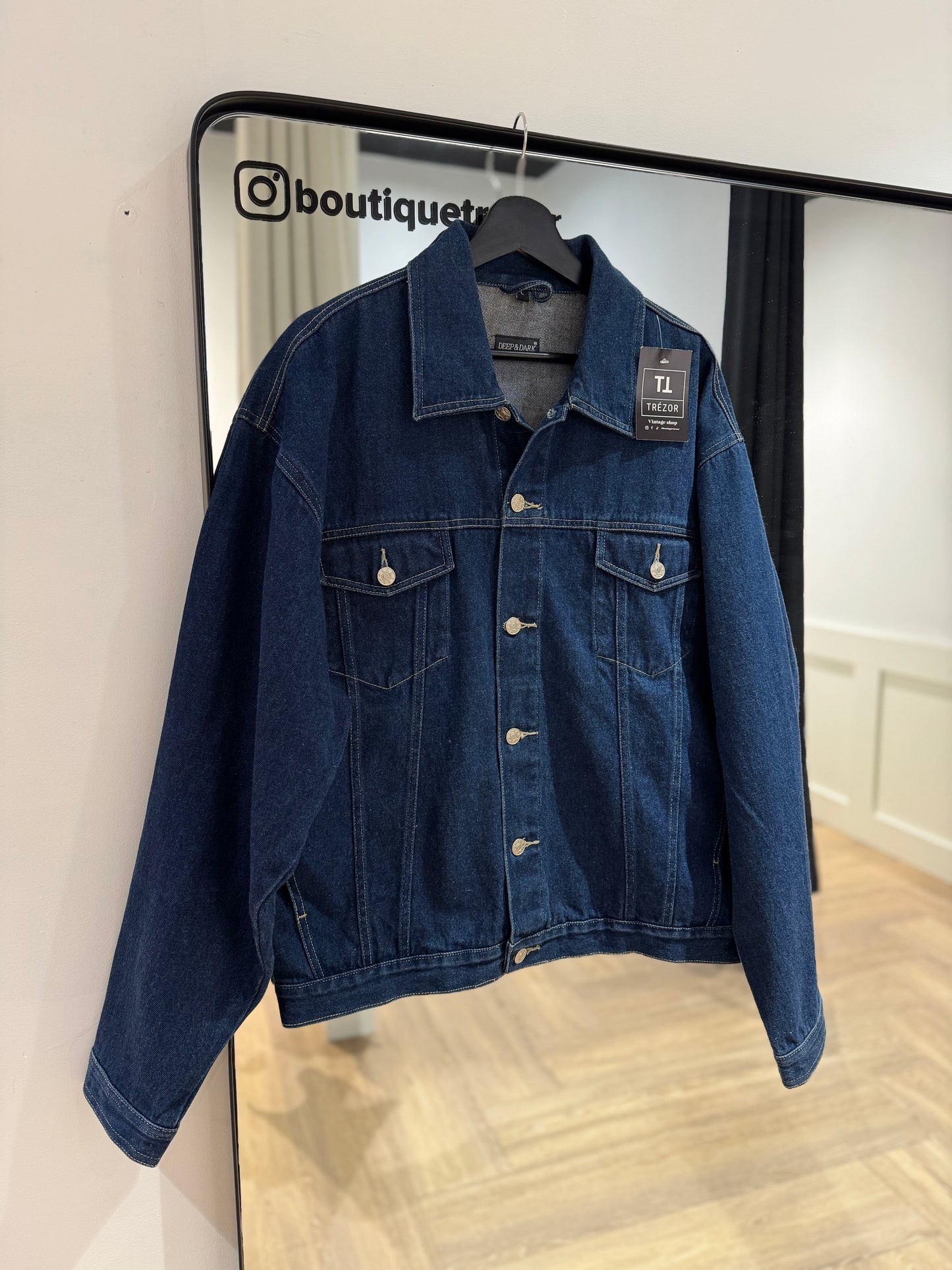 Veste en jean vintage L