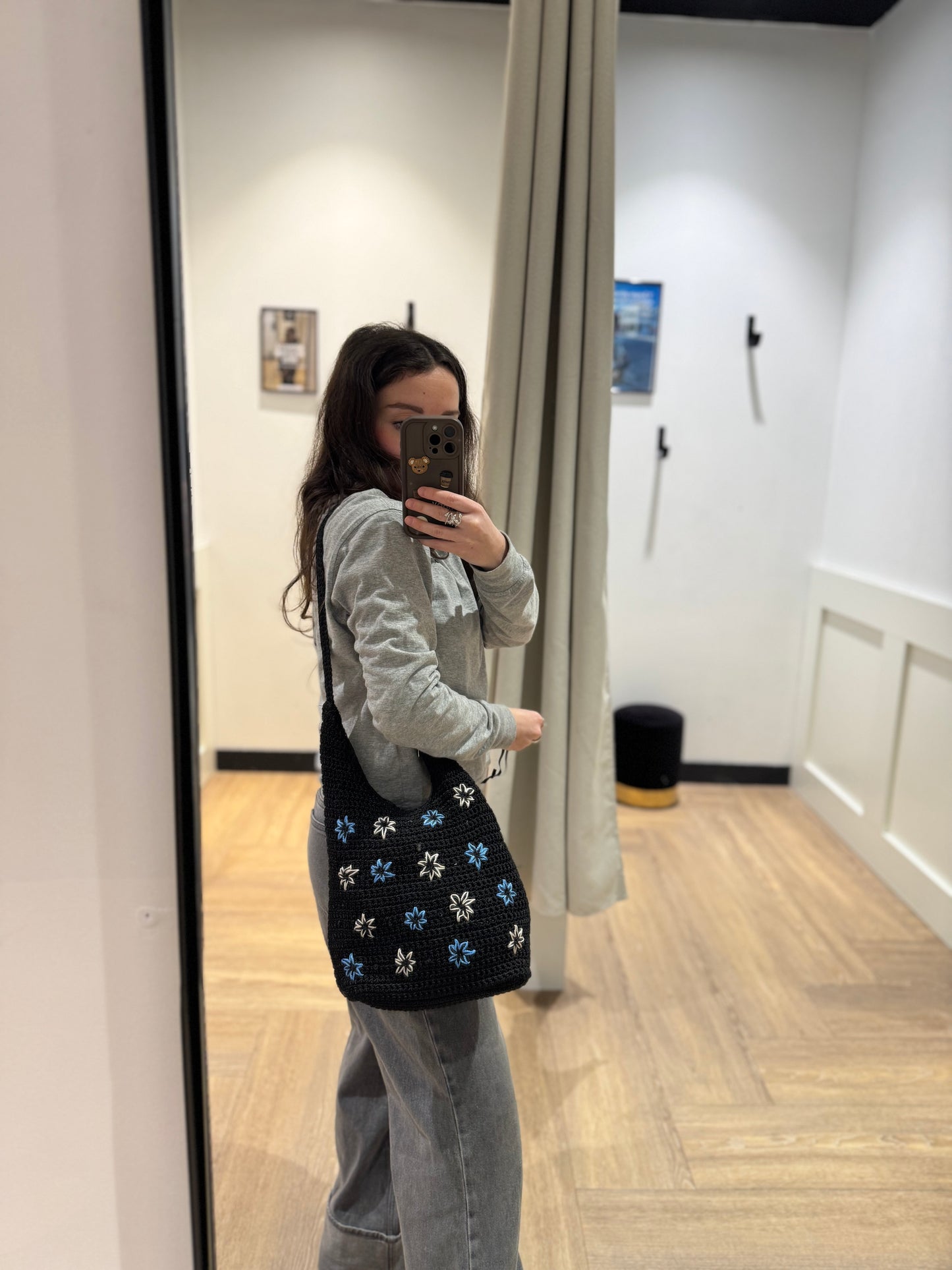 Sac à main fleurs