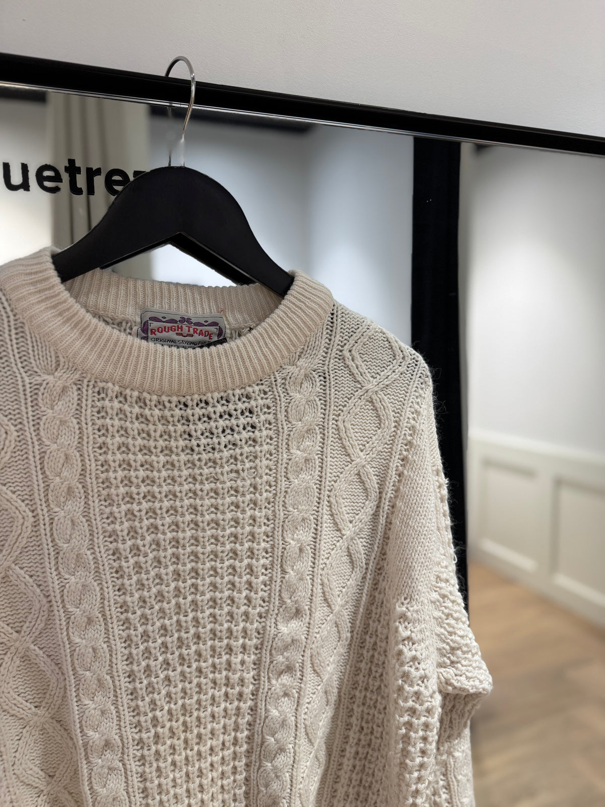 Pull vintage torsadé M
