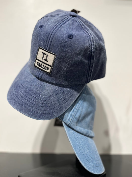 Casquette Trézor bleu foncé