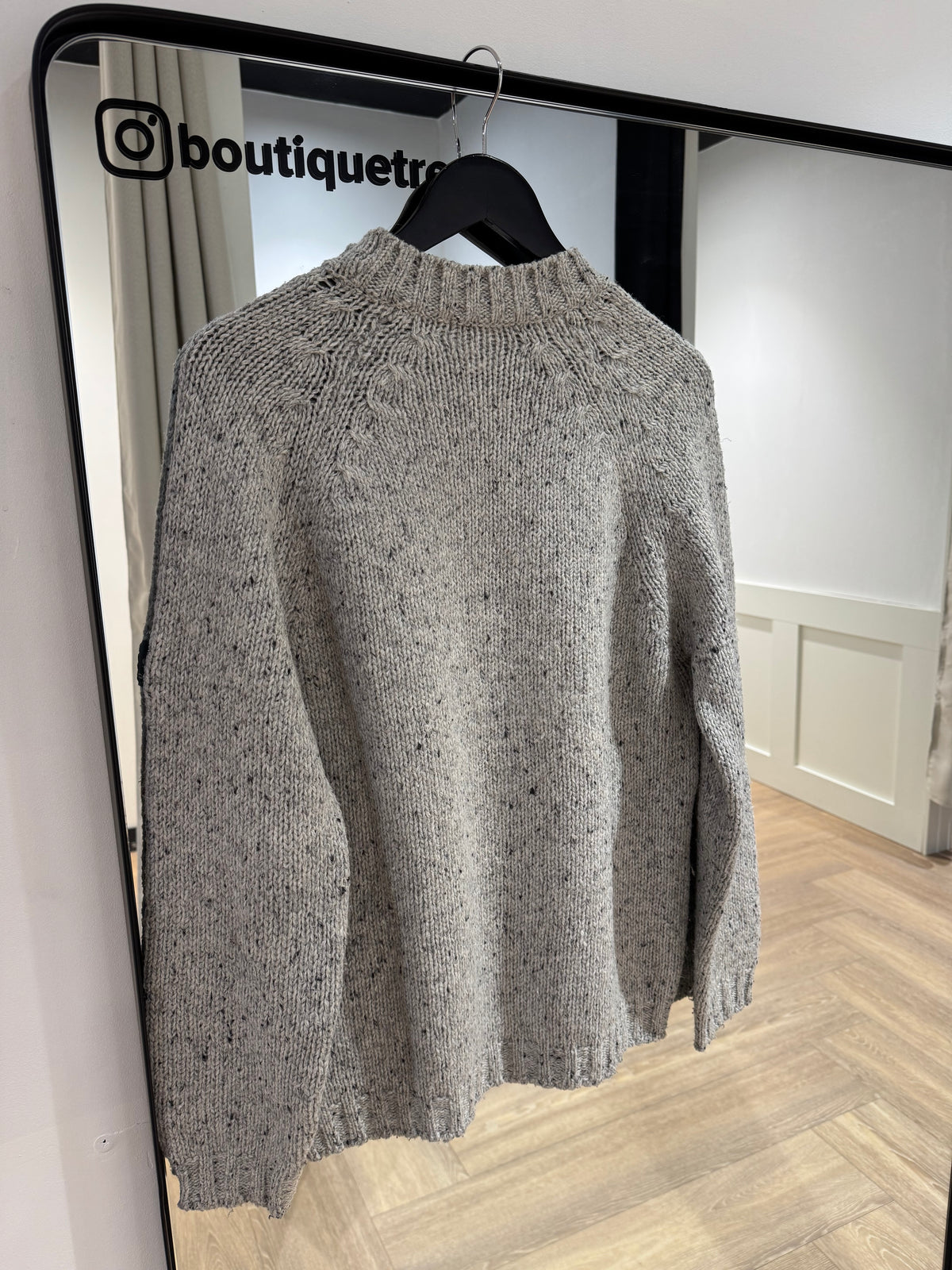 Pull en laine vintage S