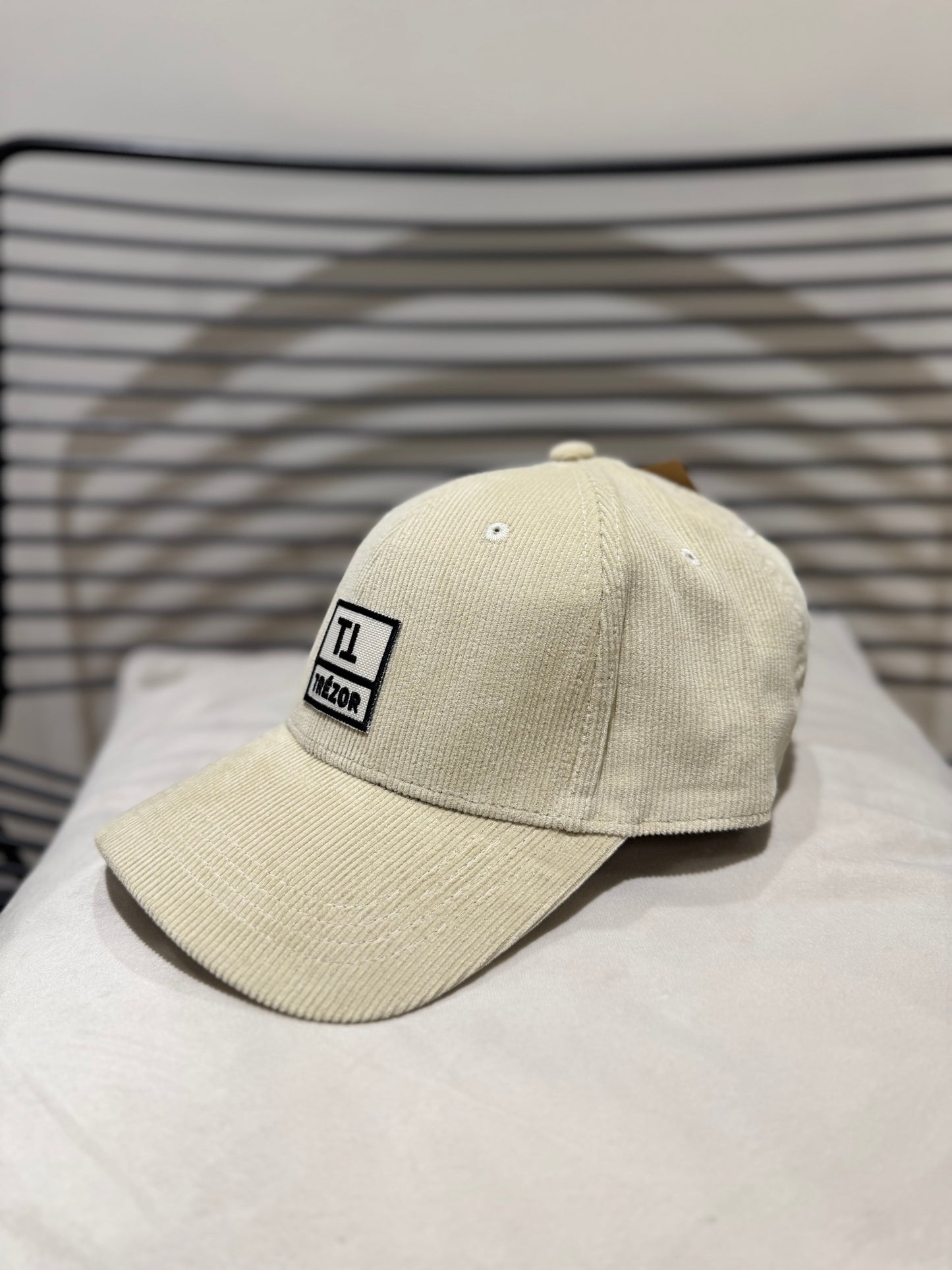 Casquette en velours Trézor