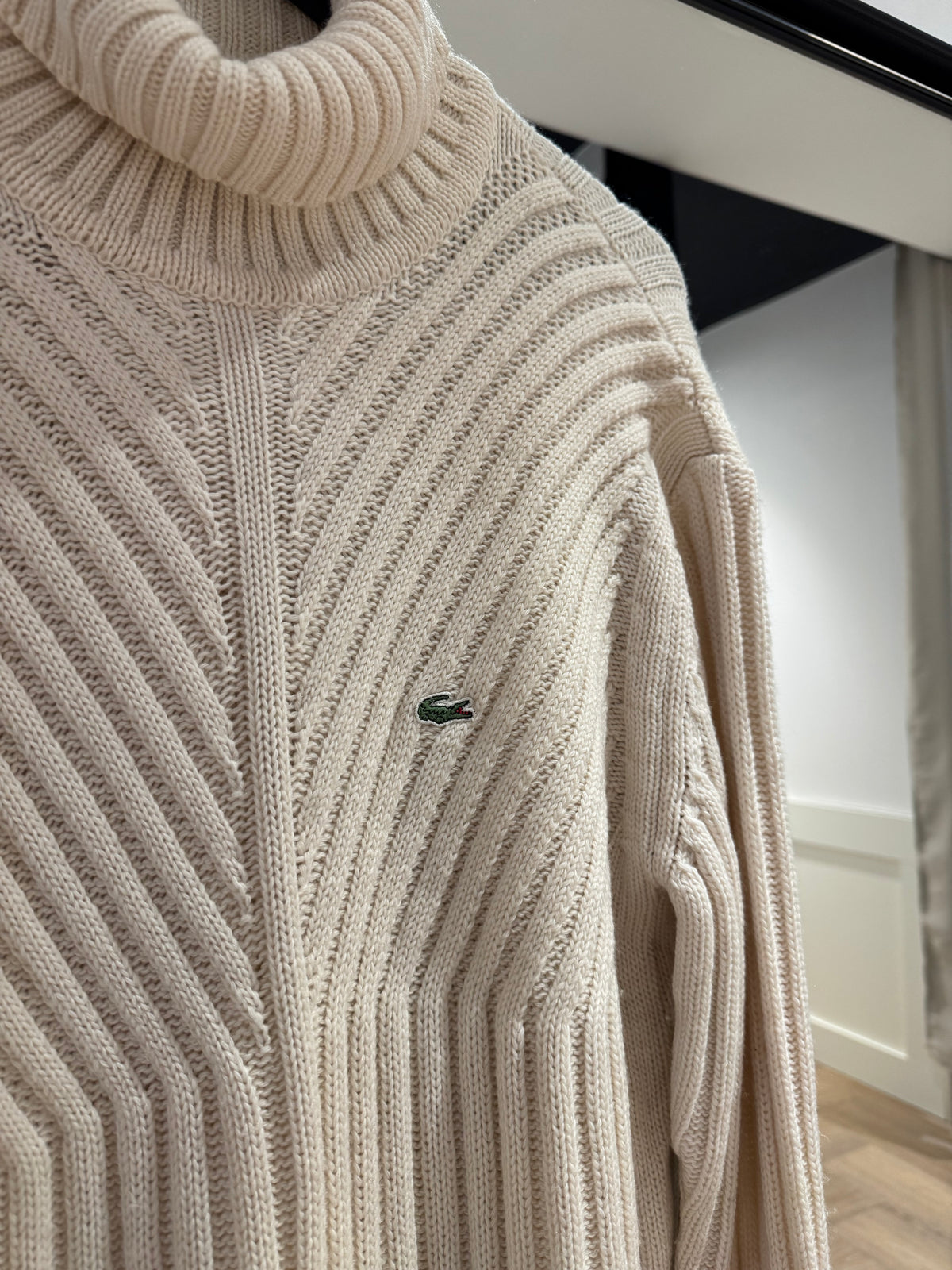Pull d’hiver Lacoste vintage XL